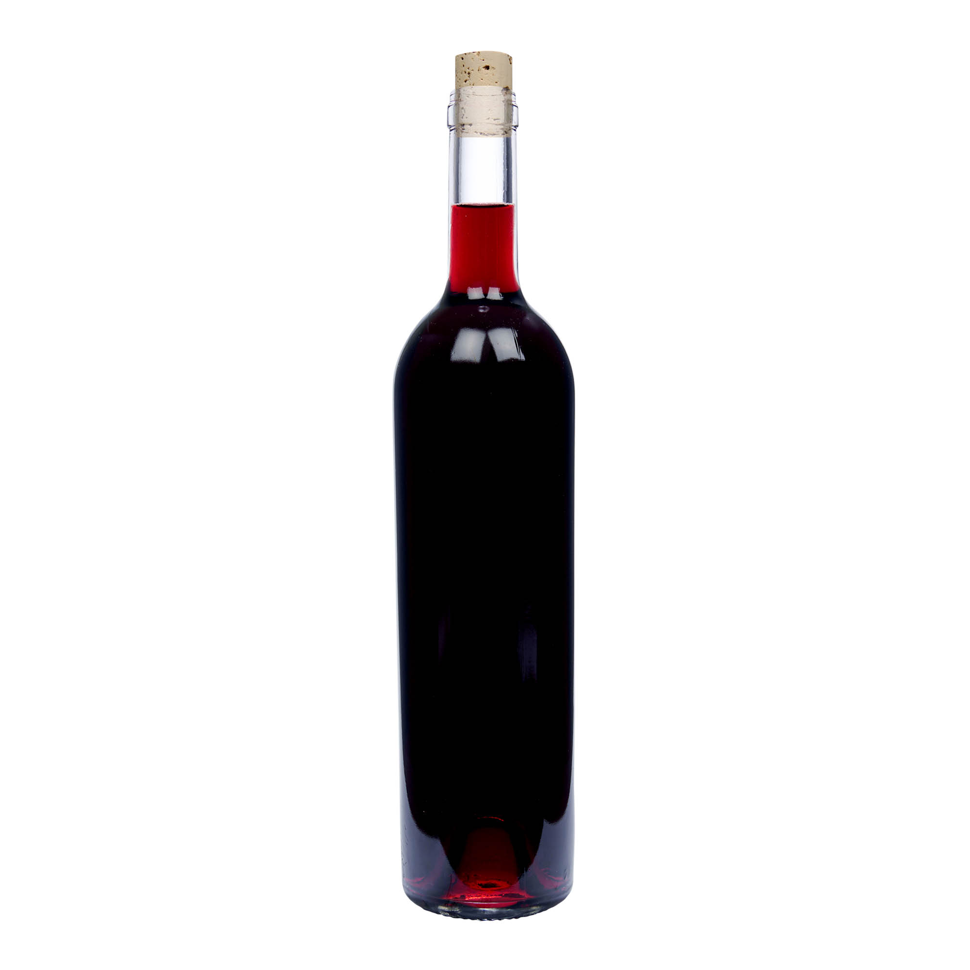 750 ml boca vina 'Liberty', otvor: pluta