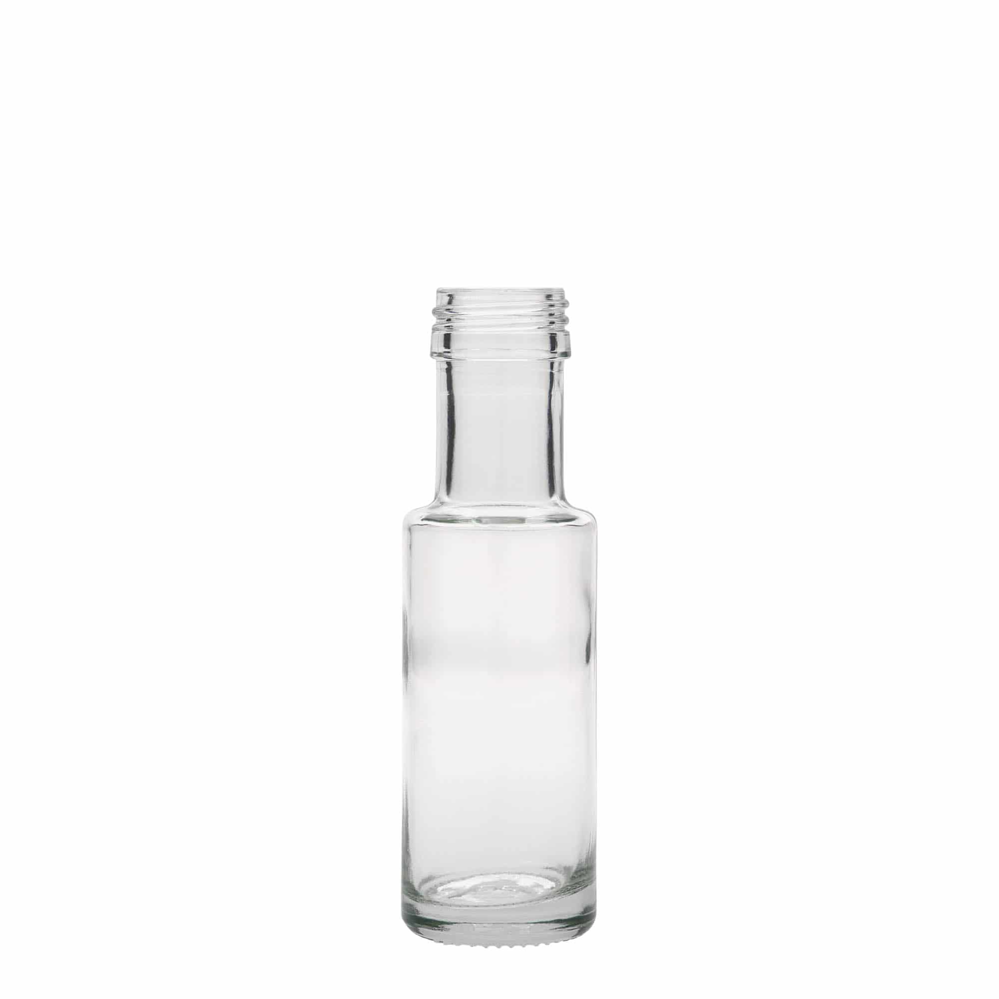 100 ml staklena flaša 'Dorica', otvor: PP 31,5 100 ml staklena flaša 'Dorica', otvor: PP 31,5