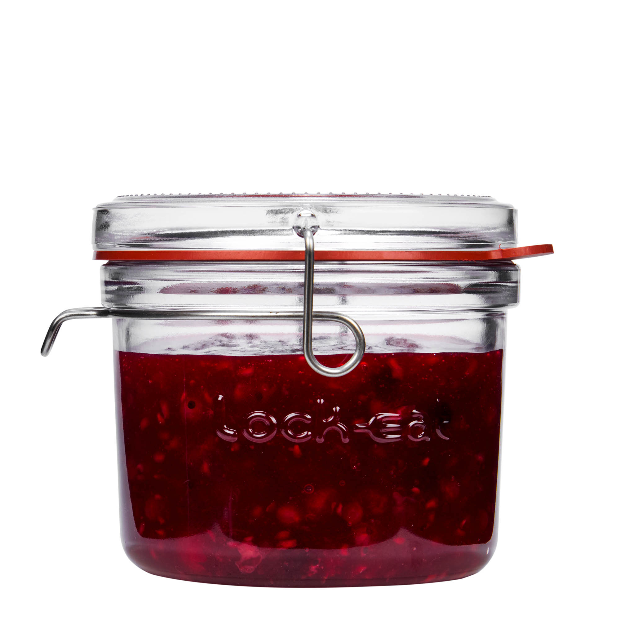 500 ml staklena tegla sa žičanim poklopcem 'Lock-Eat', otvor: žičani zatvarač 500 ml staklena tegla sa žičanim poklopcem 'Lock-Eat', otvor: žičani zatvarač