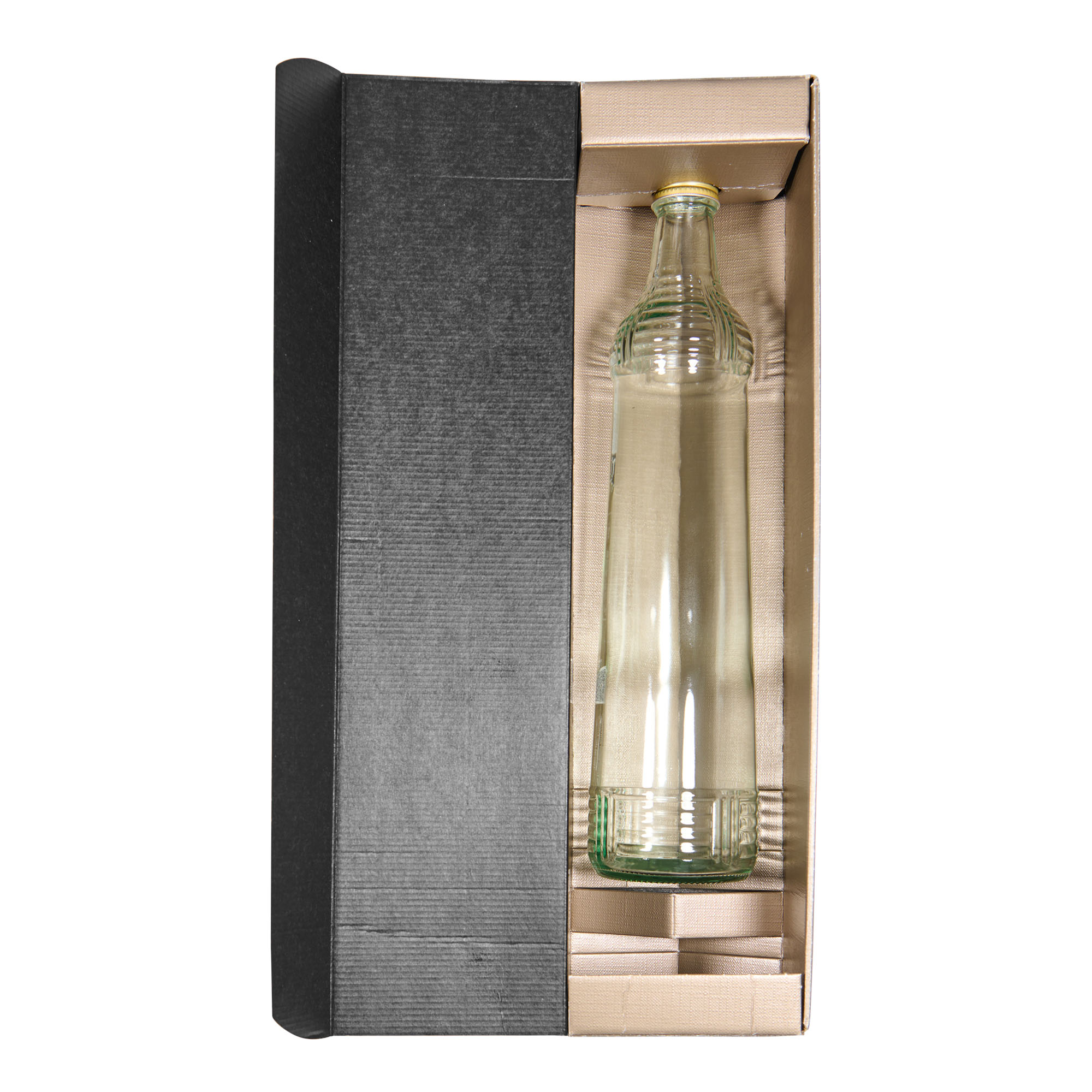 Poklon kutija 'Metallic', pravougaona, karton, šampanjac Poklon kutija 'Metallic', pravougaona, karton, šampanjac