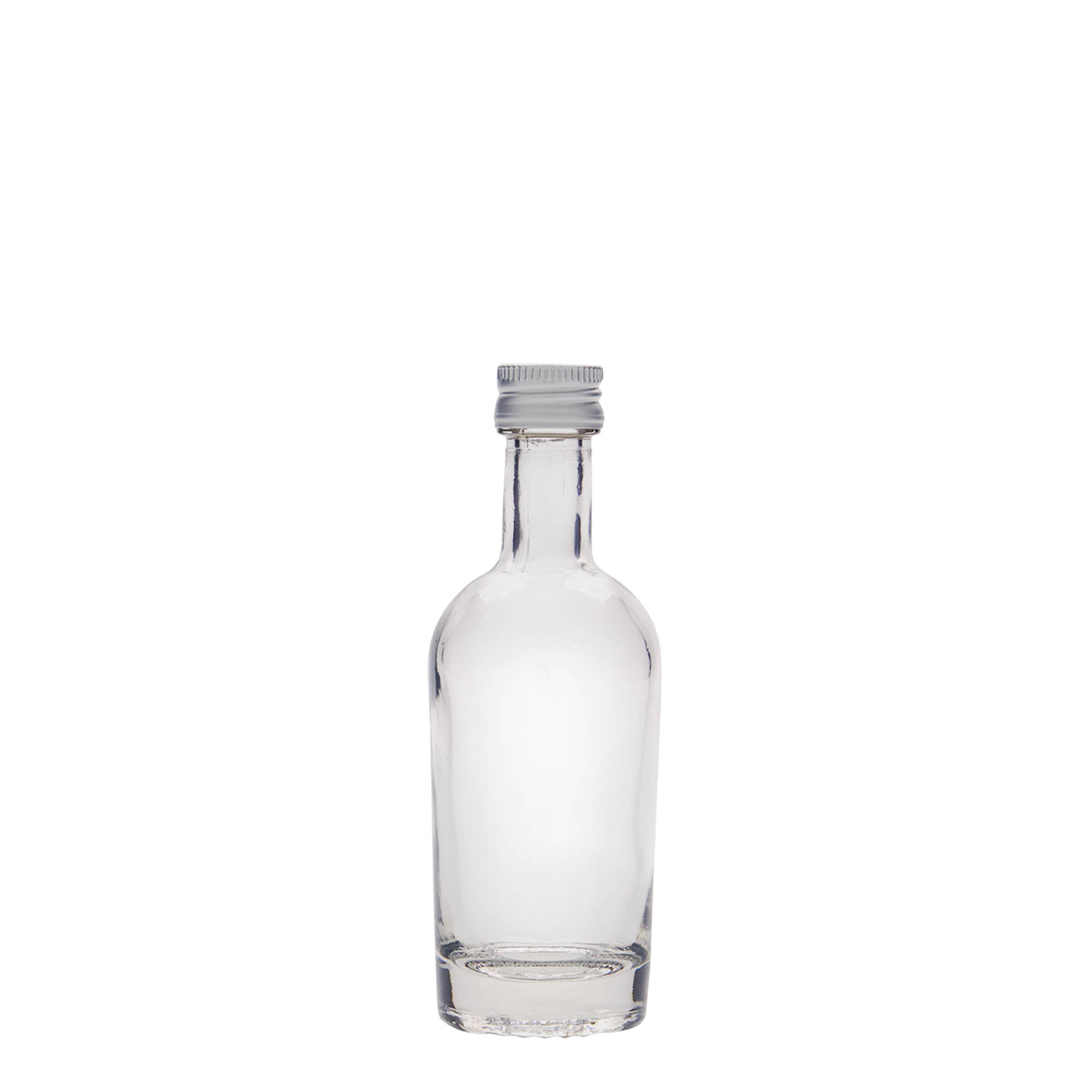 Staklena flaša 50 ml 'Pepe', grlo: PP 18