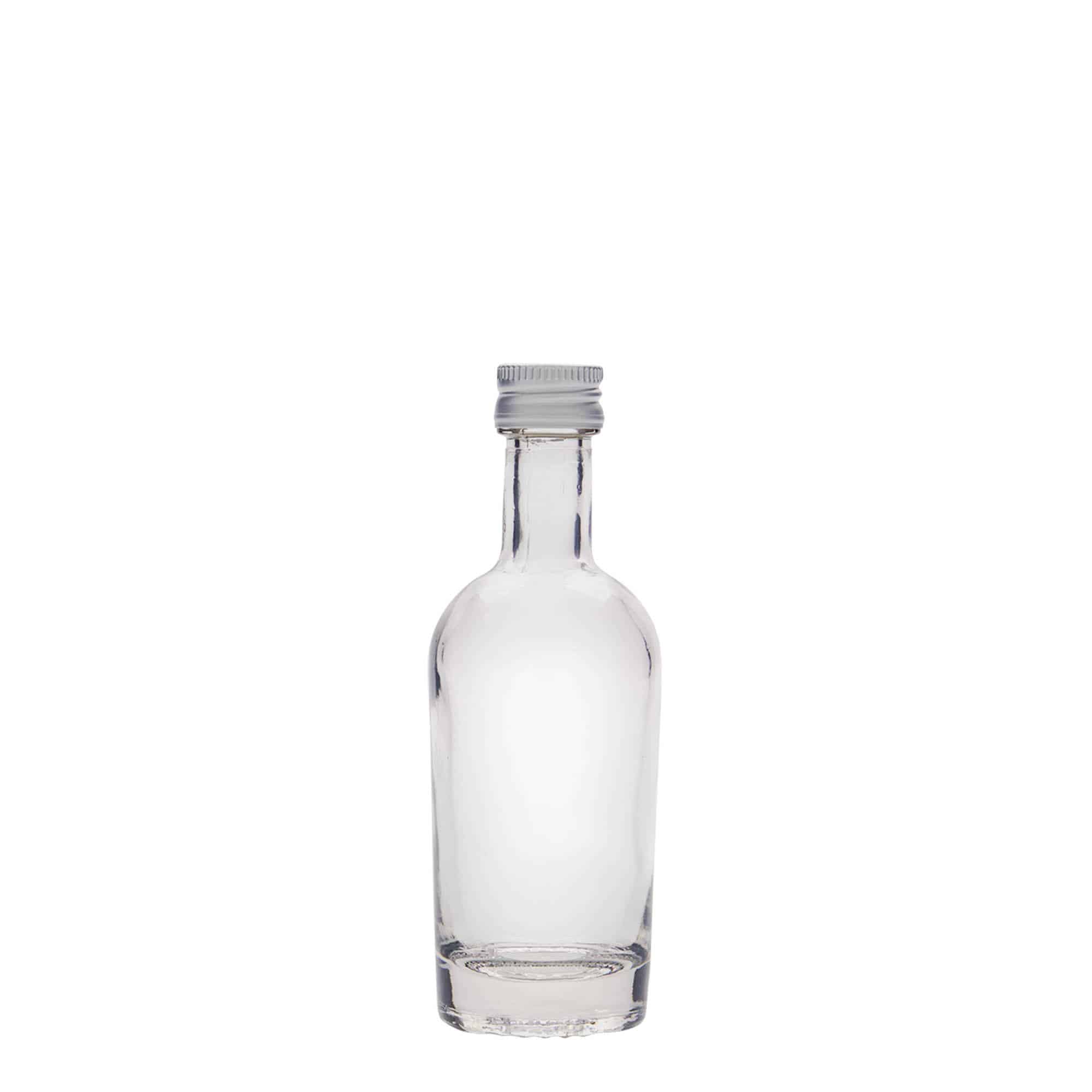Staklena flaša 50 ml 'Pepe', grlo: PP 18