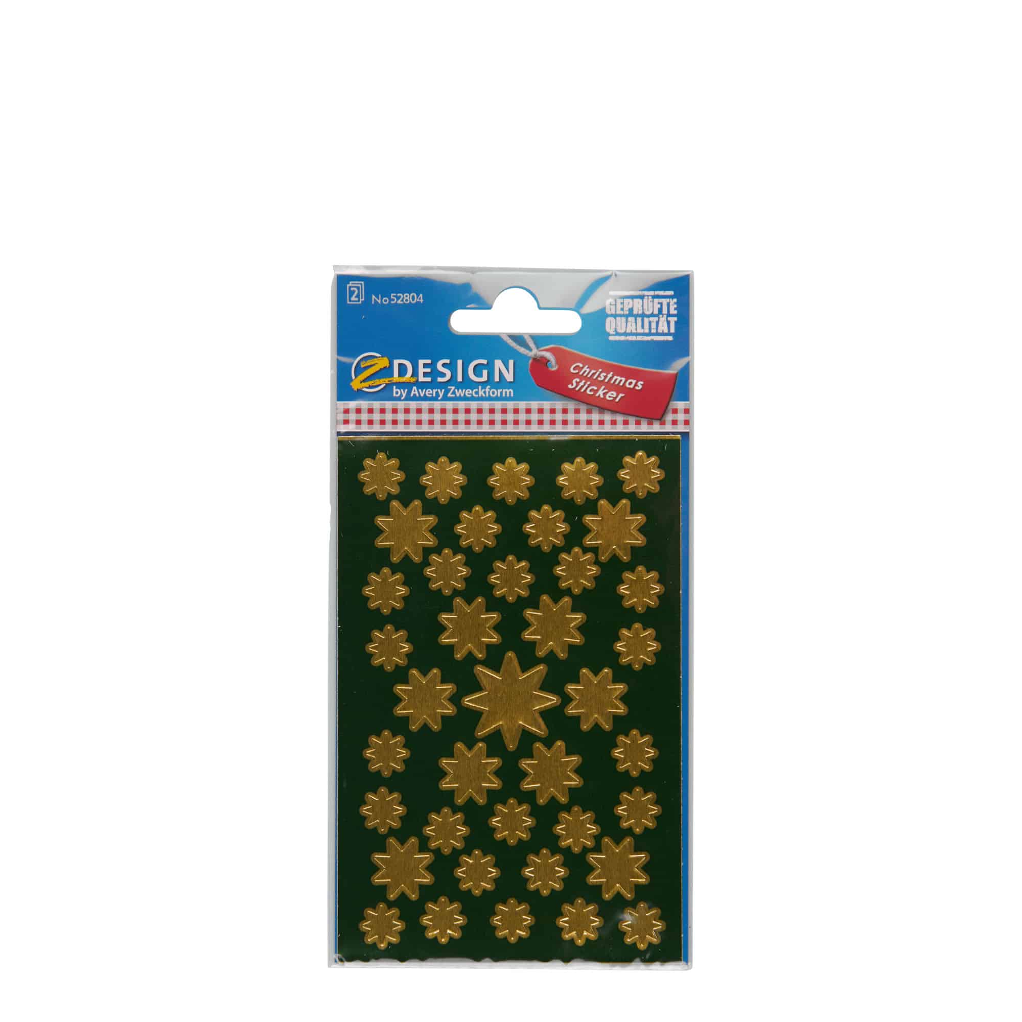 Zweckform nalepnice 'Zvezde', papir, zlatne
