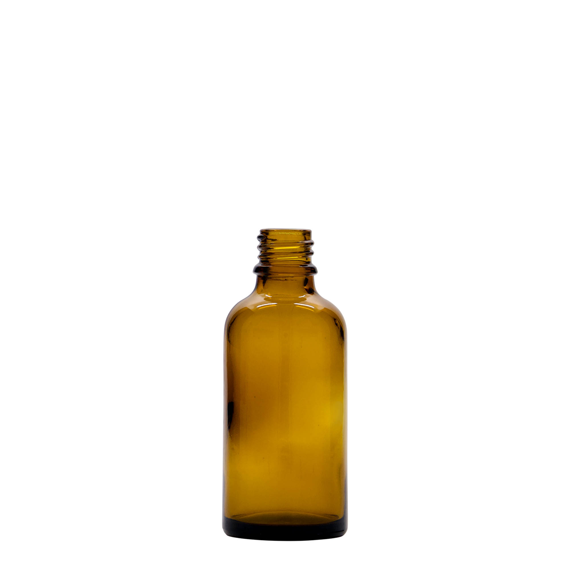 50 ml medicinska bočica sa pumpicom za losion, staklo, braon, grlo: DIN 18
