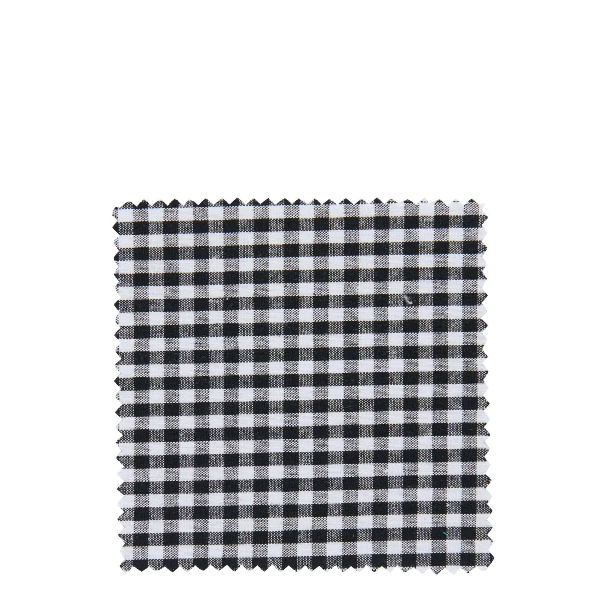 Tkanina podmetači karo 12x12, kvadratni, tekstil, crni, otvor: TO38-TO53