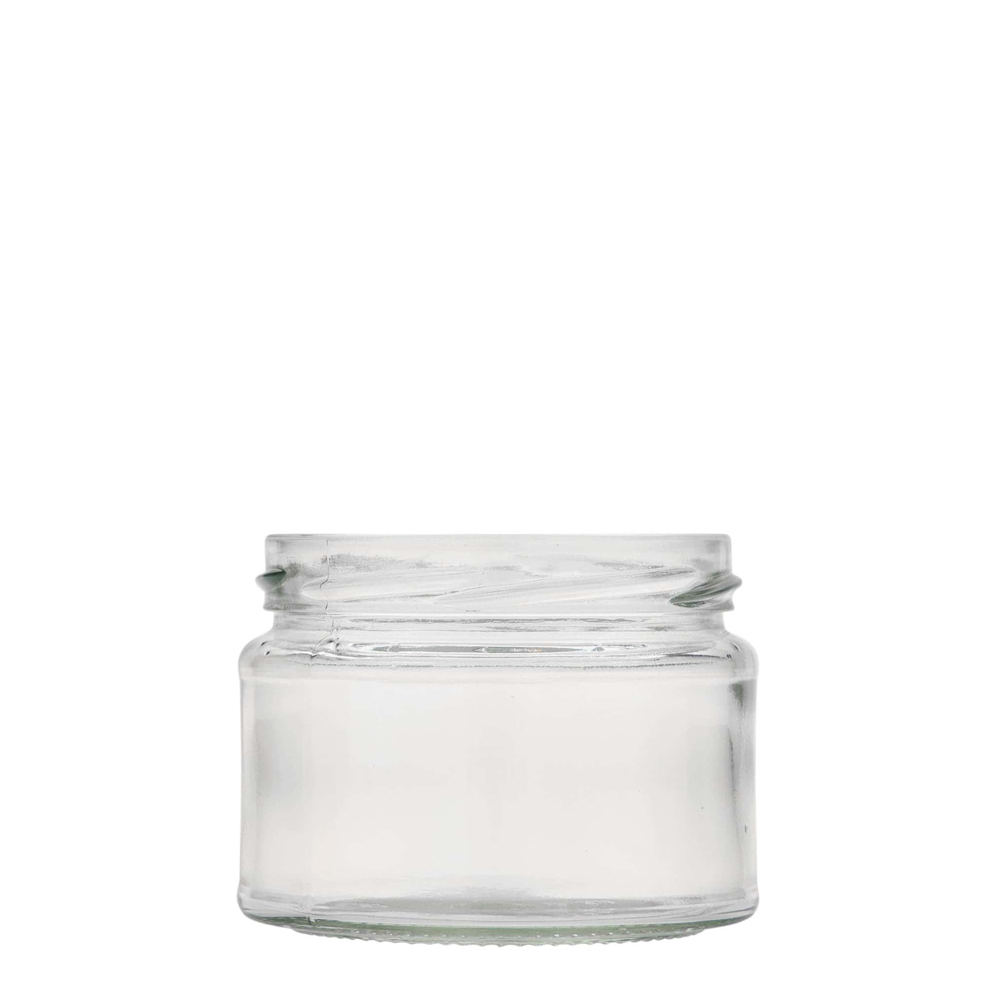 280 ml pljosnato okruglo staklo, otvor: Twist-Off (TO 82)