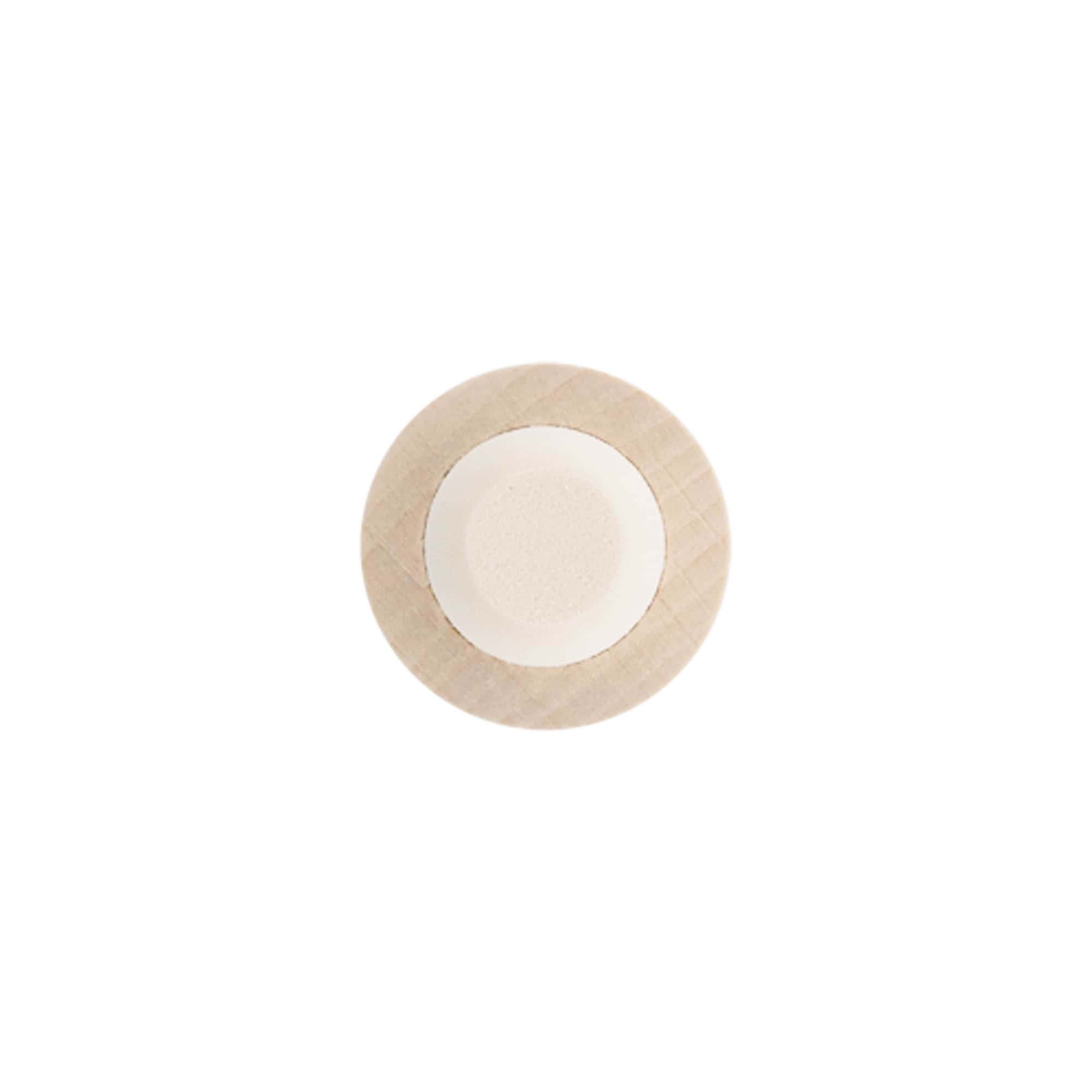 Čep sa drškom 18 mm, drvo/plastika, za otvor: čep