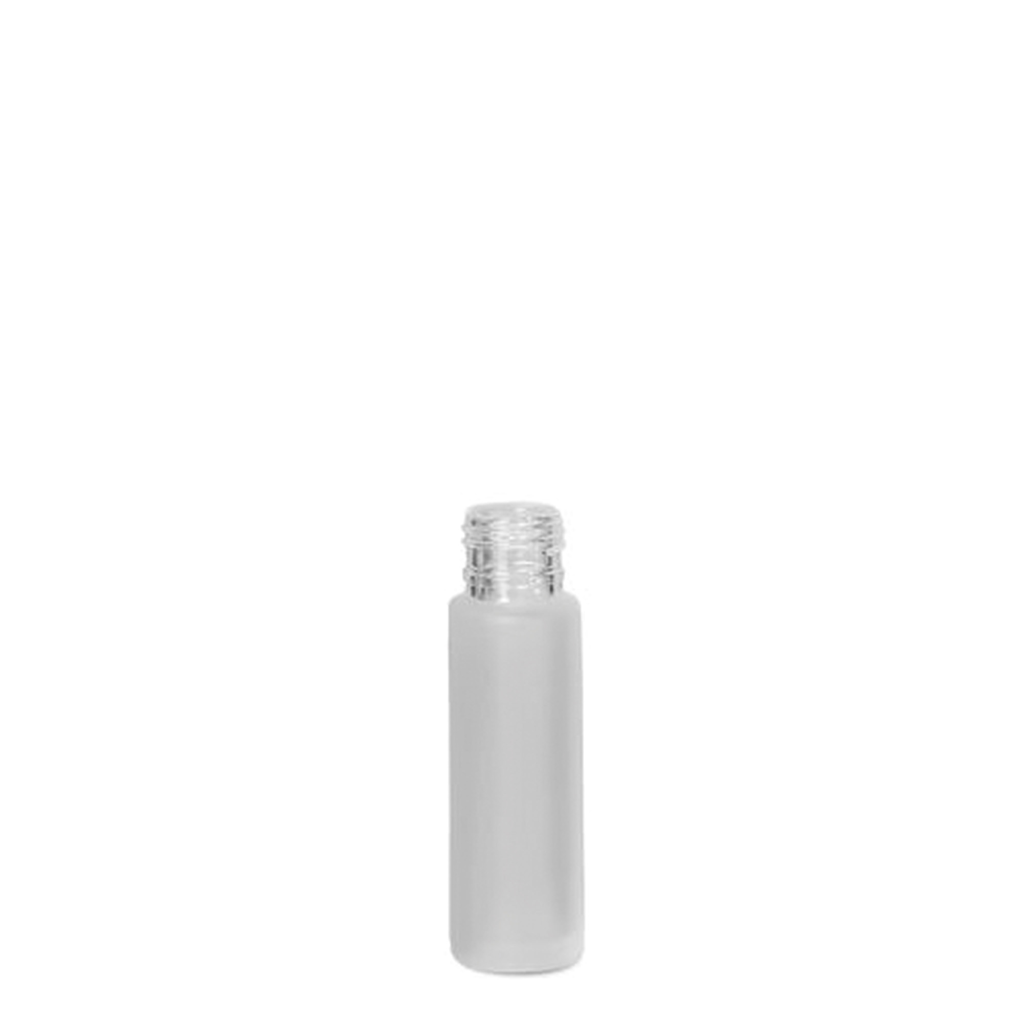 10 ml roll-on flašica, staklena, matirana, otvor: navojni zatvarač