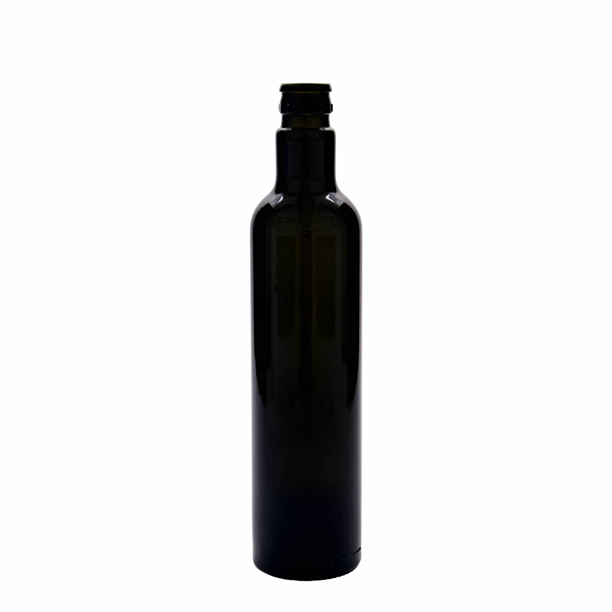 Boca za sirće/ulje od 500 ml 'Willy New', staklo, antik zelena, otvor: DOP Boca za sirće/ulje od 500 ml 'Willy New', staklo, antik zelena, otvor: DOP