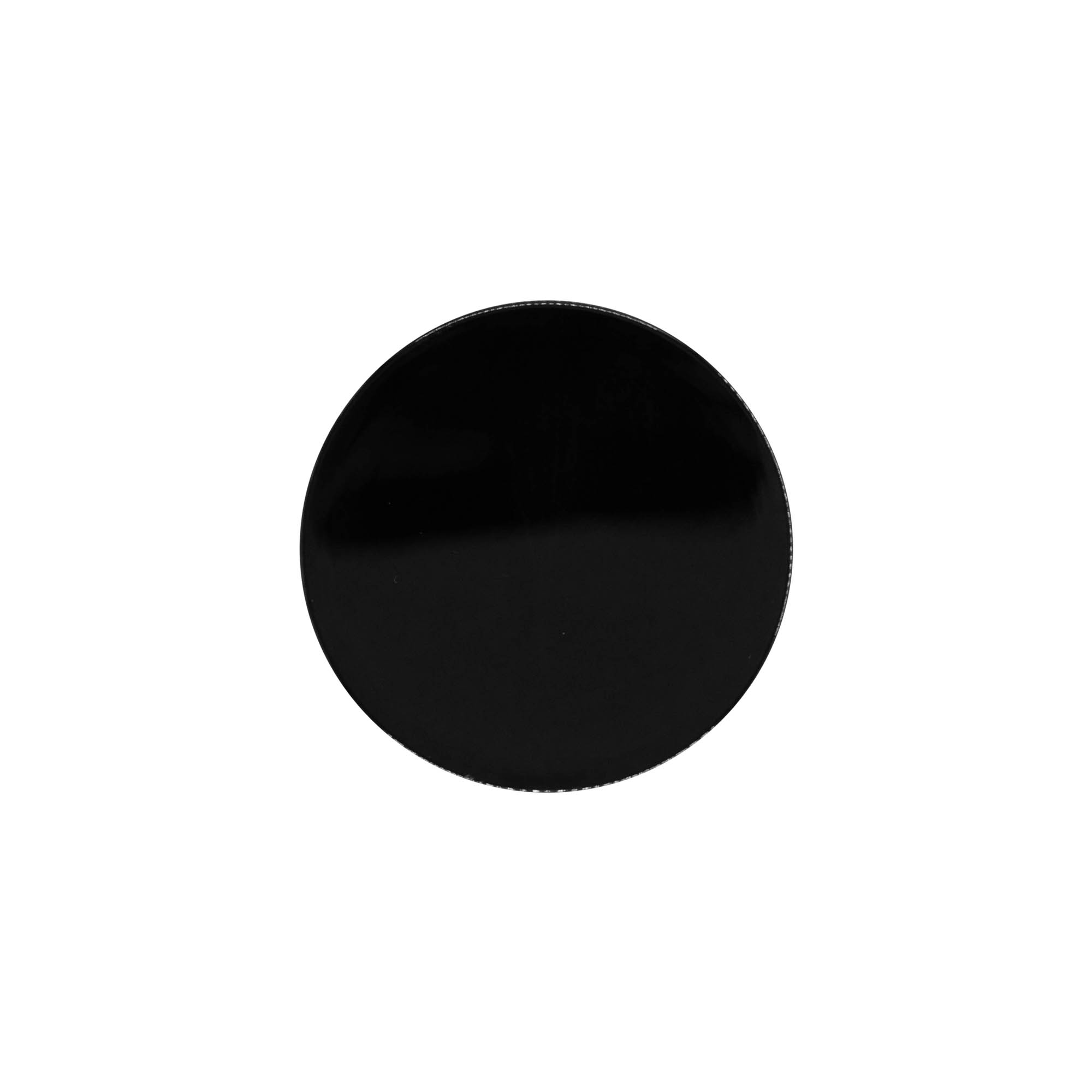 Zakrivka sa navojem, PP plastika, crna, za otvor: 70/400 Zakrivka sa navojem, PP plastika, crna, za otvor: 70/400