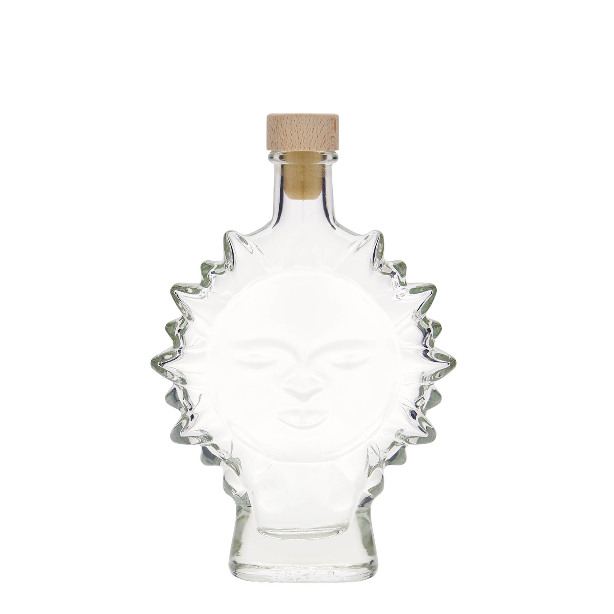 200 ml staklena flaša 'Sonne', grlo: plutani čep 200 ml staklena flaša 'Sonne', grlo: plutani čep