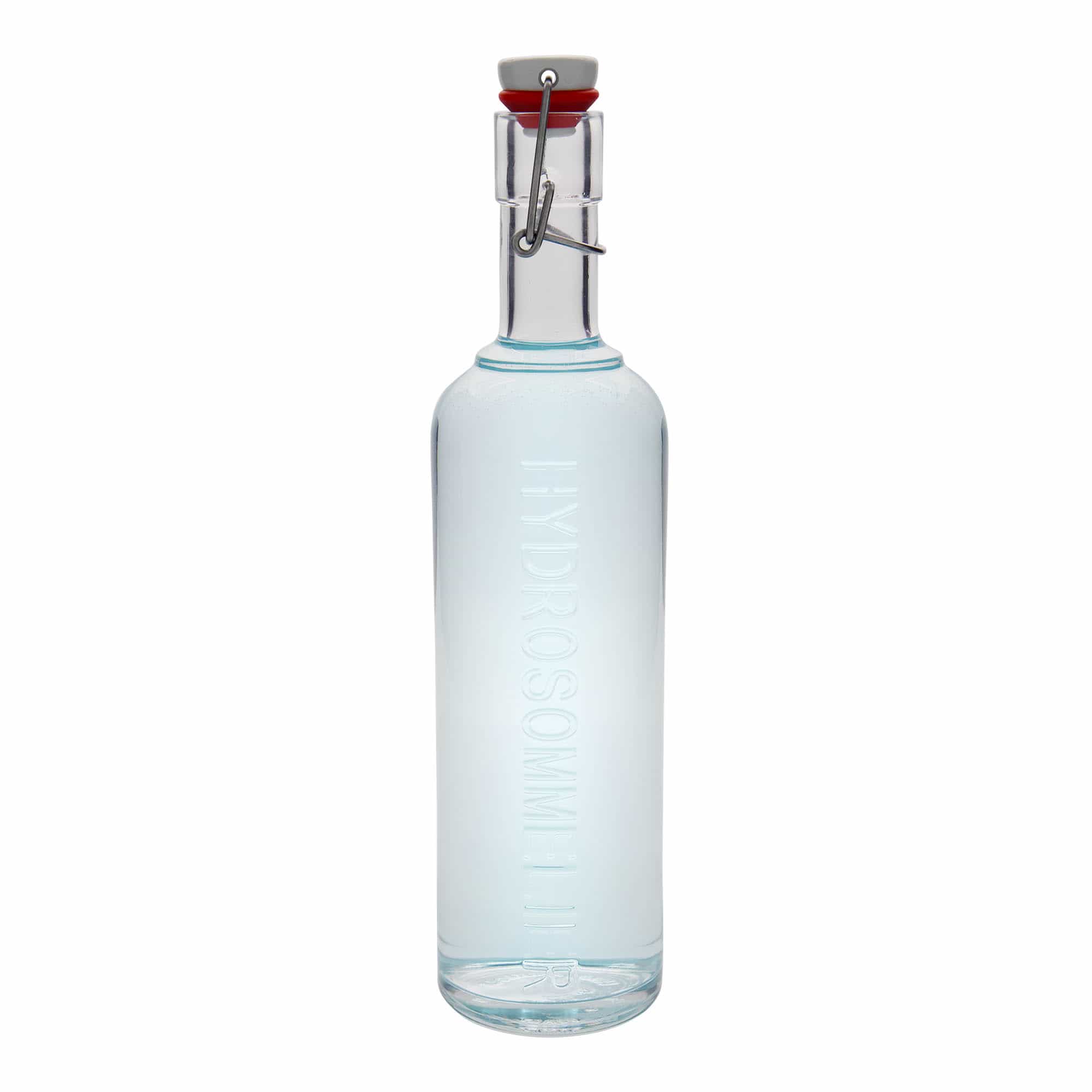 1.000 ml staklena boca 'Optima Hydrosommelier', otvor: zatvarač sa kopčom