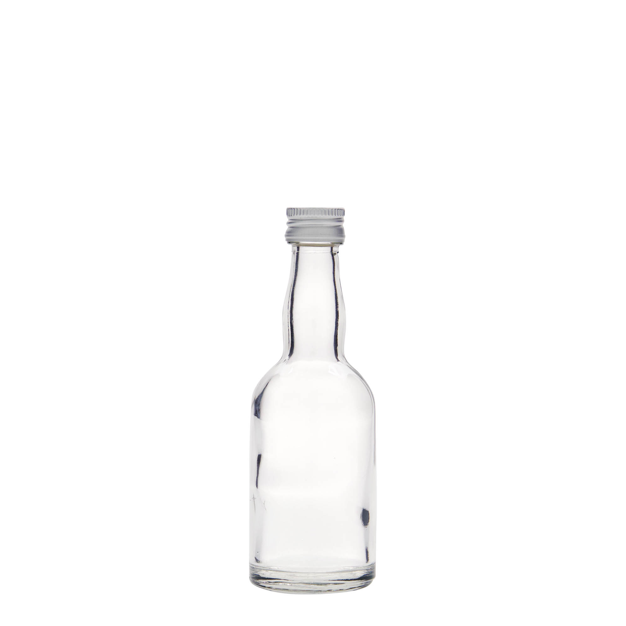 50 ml staklena flaša 'Proba', grlo: PP 18 50 ml staklena flaša 'Proba', grlo: PP 18