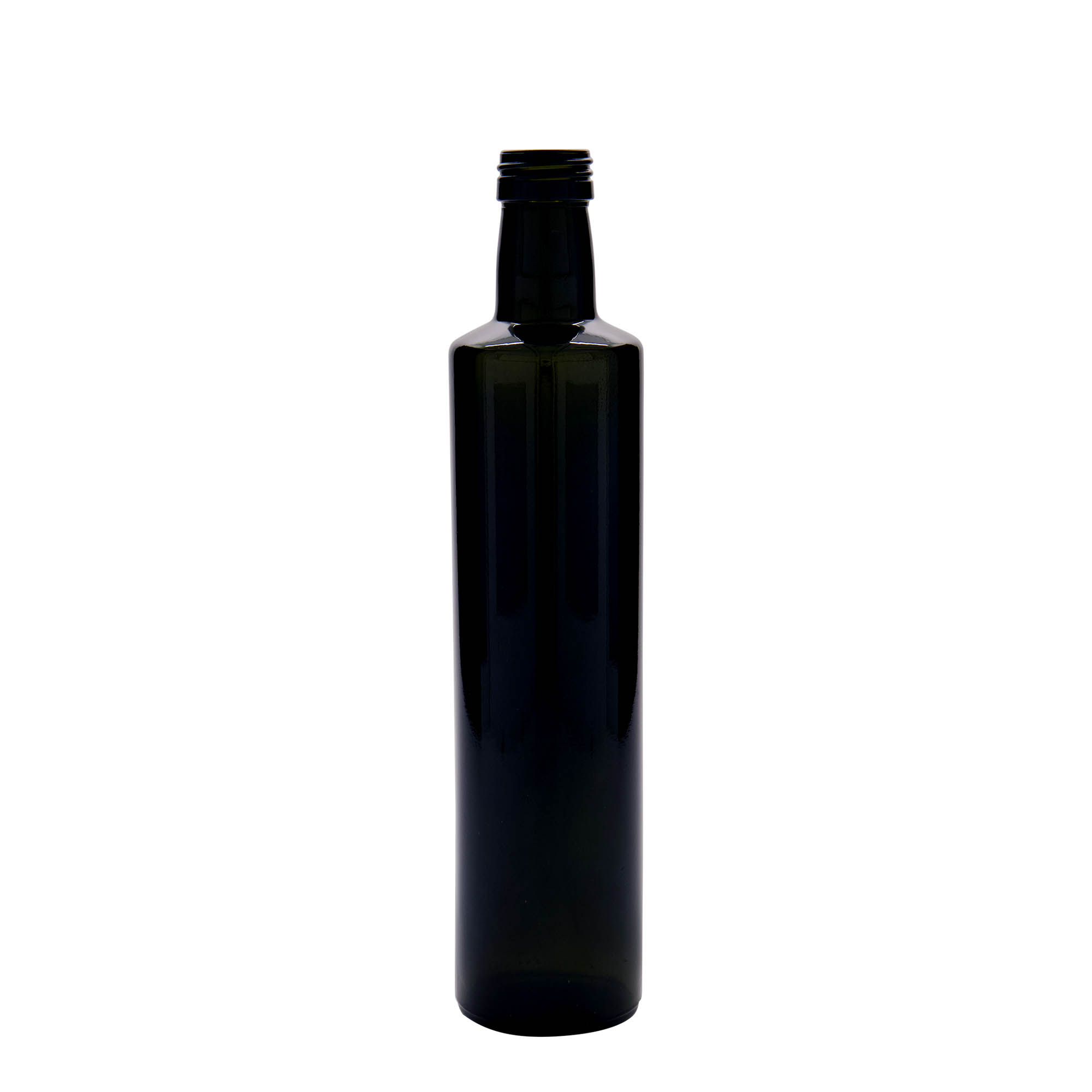 500 ml staklena flaša 'Dorica', antikno zelena, grlo: PP 31,5 500 ml staklena flaša 'Dorica', antikno zelena, grlo: PP 31,5