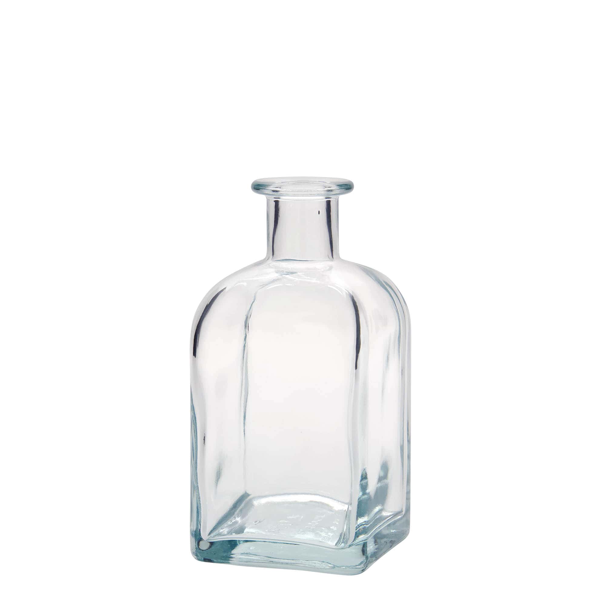 350 ml staklena flaša Apotheker Carré, kvadratna, otvor: pluta