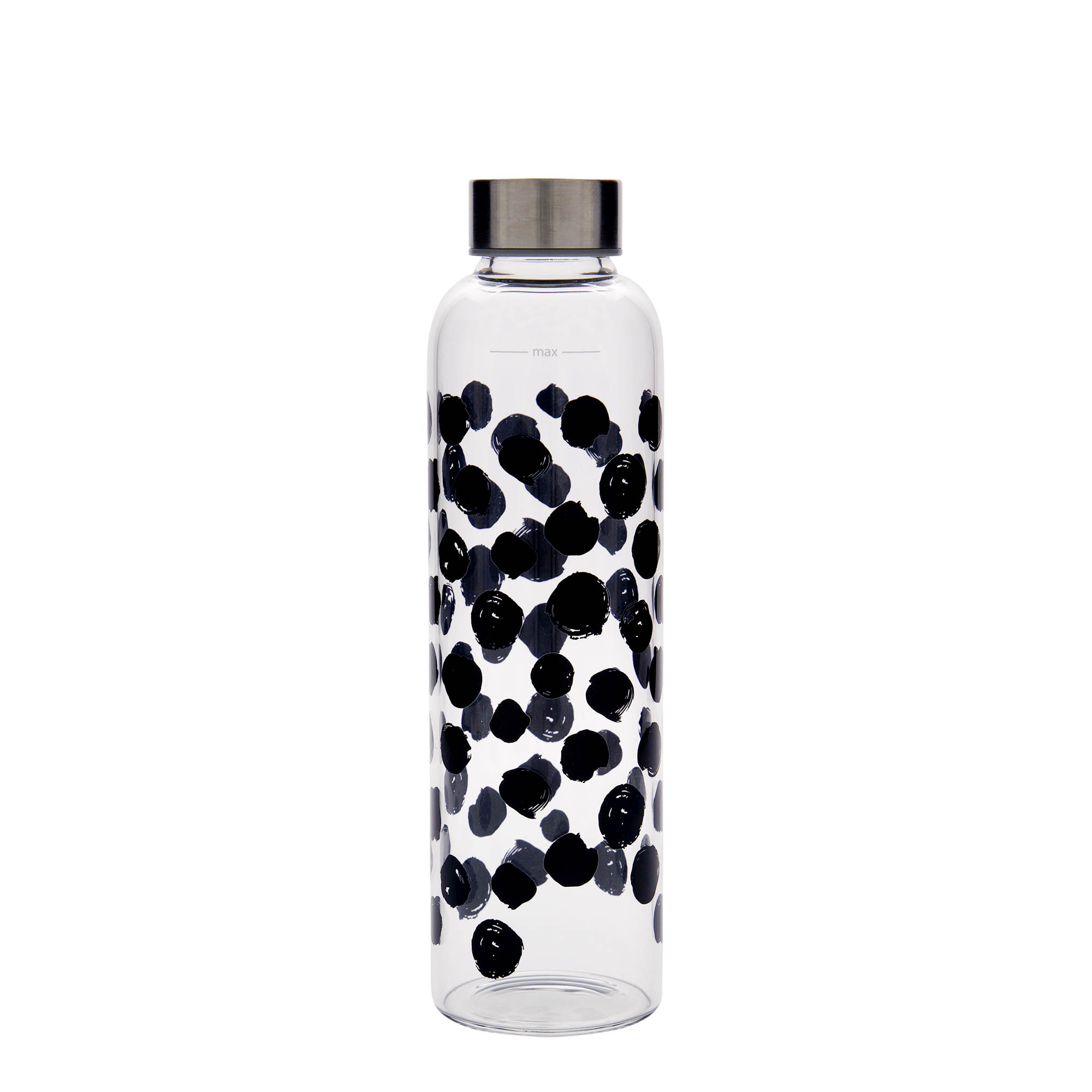 500 ml boca za piće 'Perseus - Crne tačke', otvor: navojni zatvarač 500 ml boca za piće 'Perseus - Crne tačke', otvor: navojni zatvarač