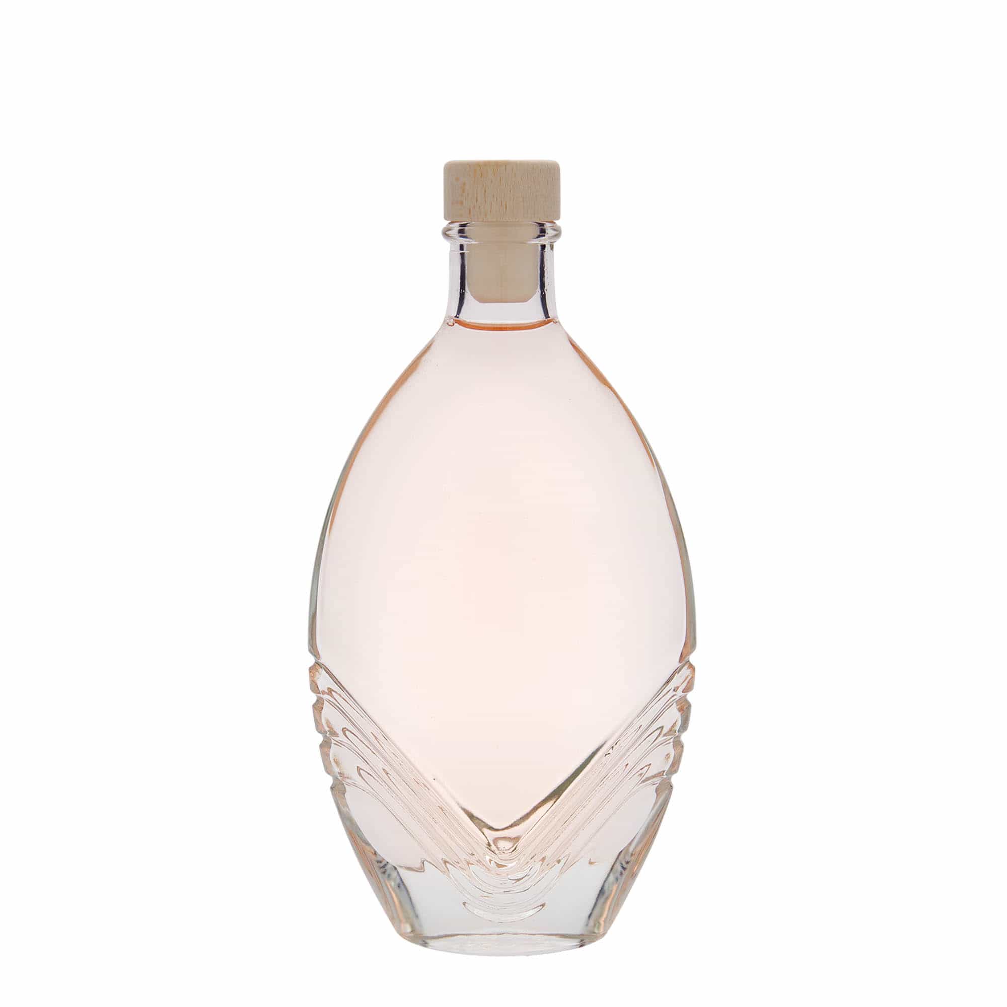 200 ml staklena boca 'Florence', ovalna, otvor: čep