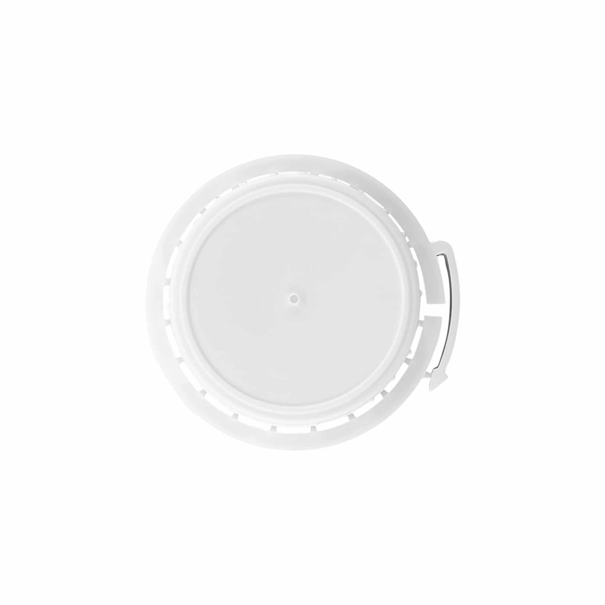 Zatvarač sa navojem za aluminijumsku flašu, PP-plastika, beo, za grlo: DIN 32