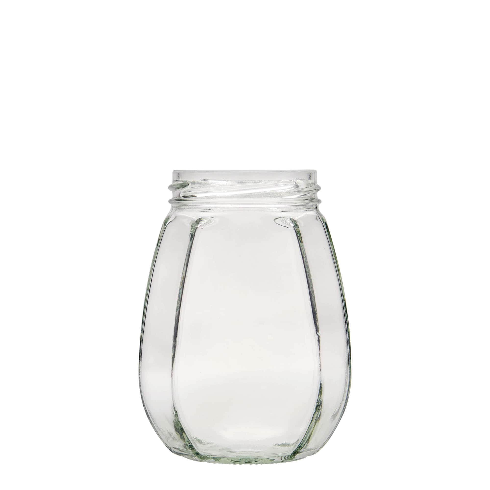 385 ml ukrasna tegla, šesterougaona, otvor: Twist-Off (TO 63)