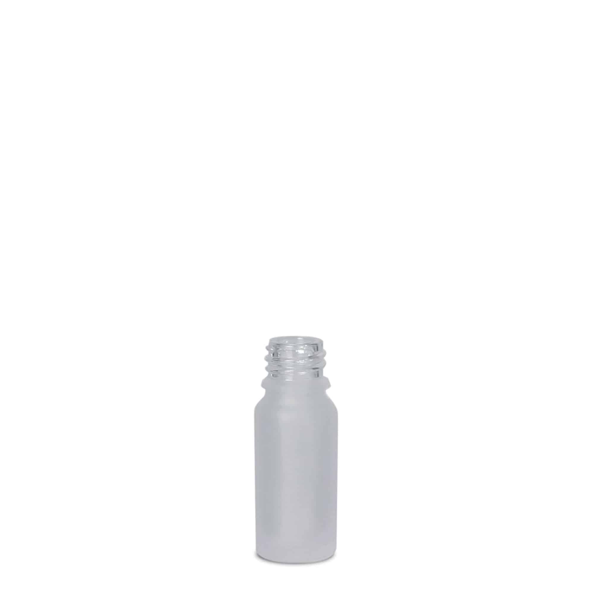 10 ml bočica za lekove, staklena, matirana, otvor: DIN 18 10 ml bočica za lekove, staklena, matirana, otvor: DIN 18