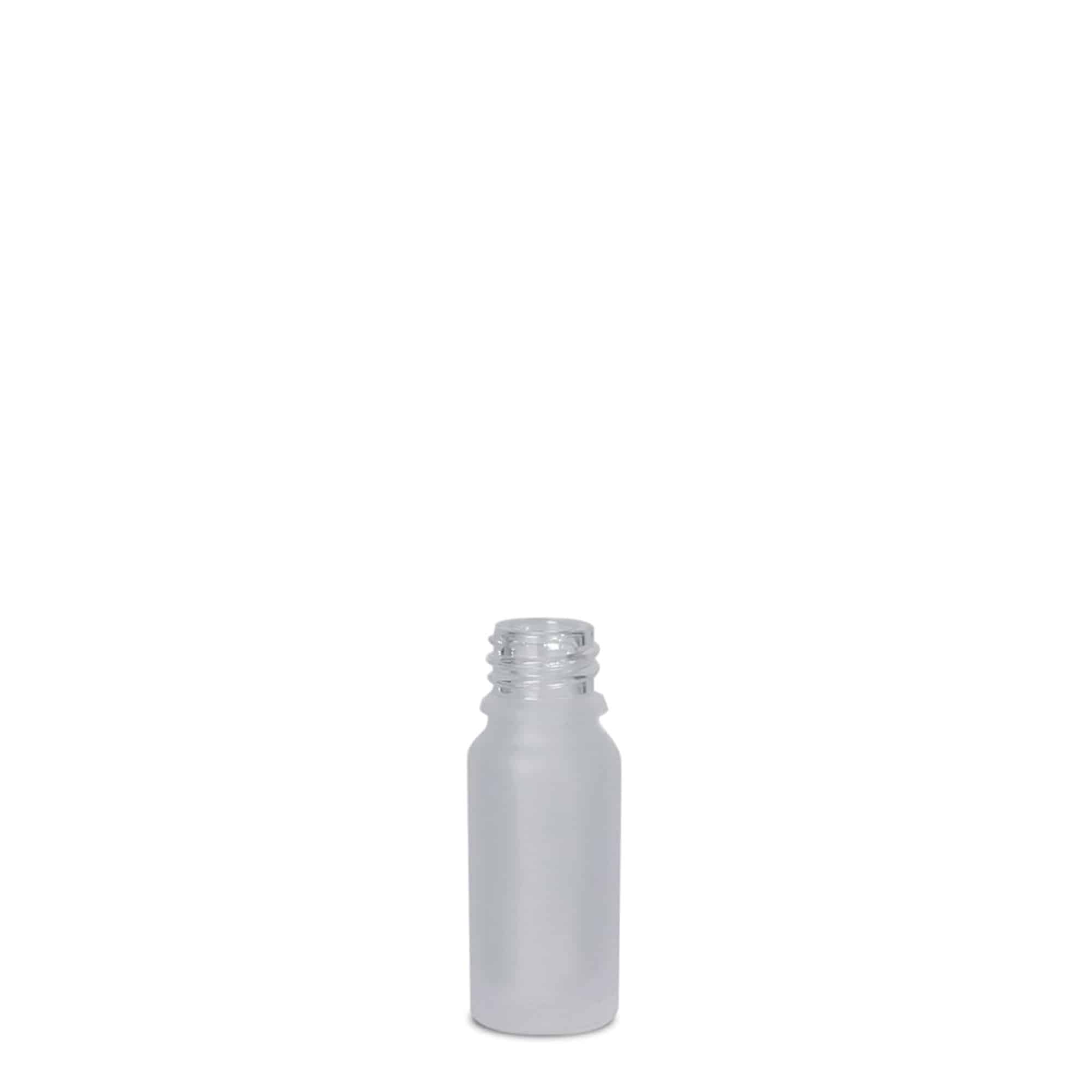 10 ml bočica za lekove, staklena, matirana, otvor: DIN 18 10 ml bočica za lekove, staklena, matirana, otvor: DIN 18