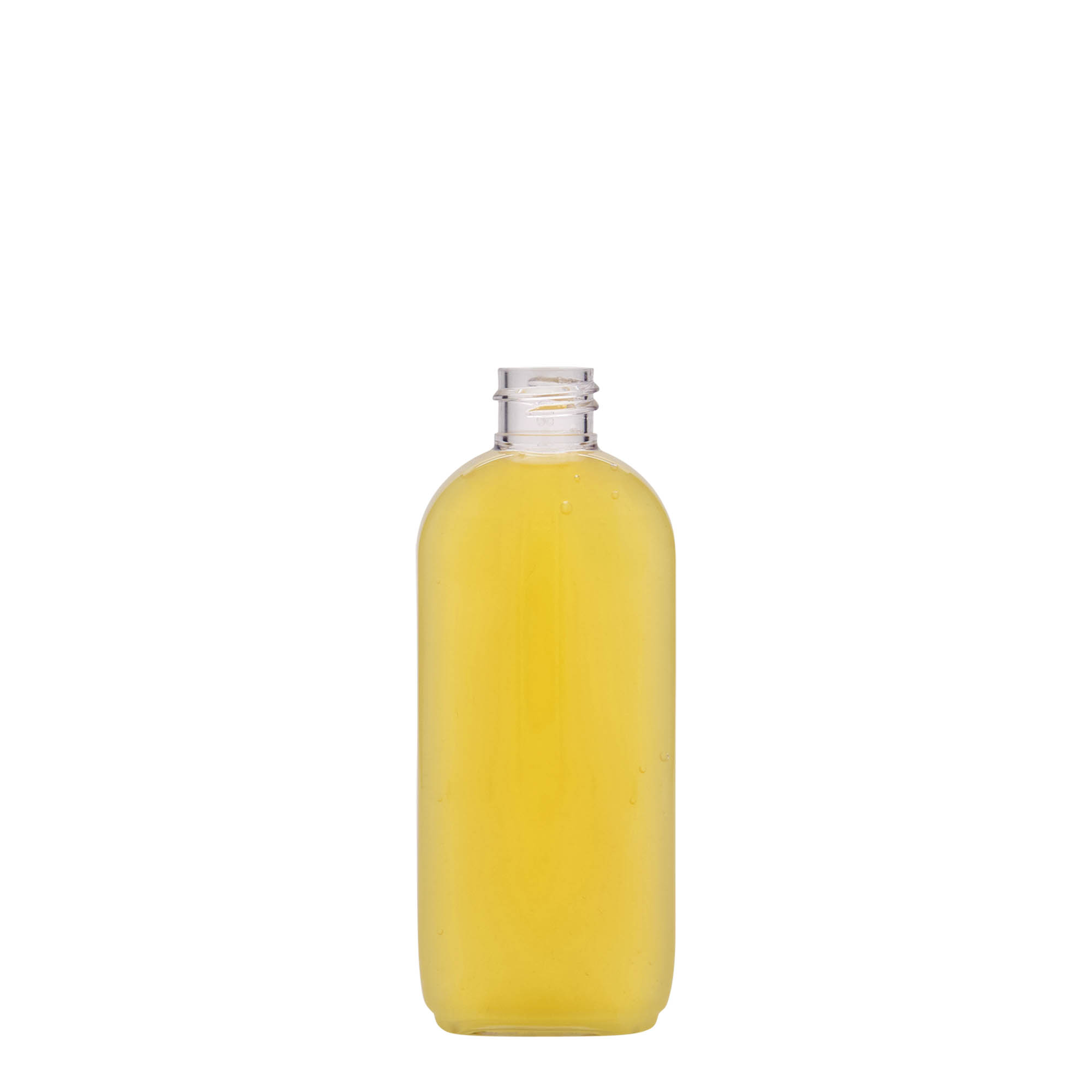 100 ml PET-flaša 'Iris', ovalna, plastika, grlo: 20/410