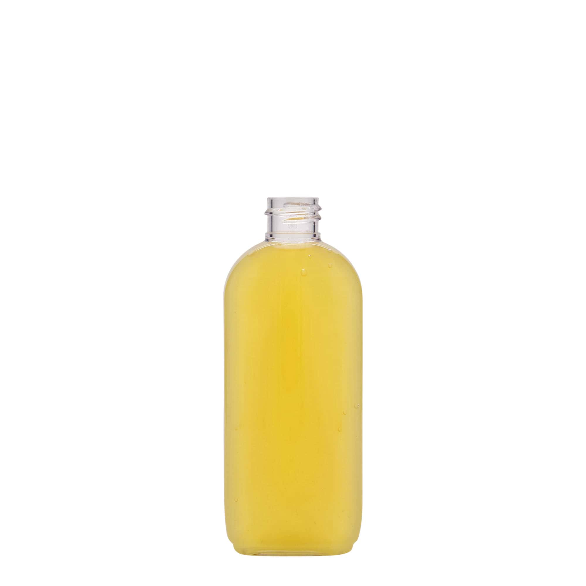 100 ml PET-flaša 'Iris', ovalna, plastika, grlo: 20/410