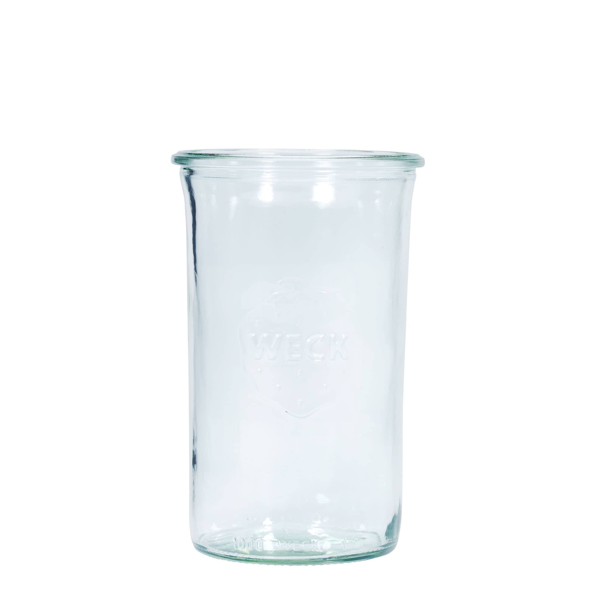 WECK tegla sa navojem od 1000 ml, otvor: Okrugli rub