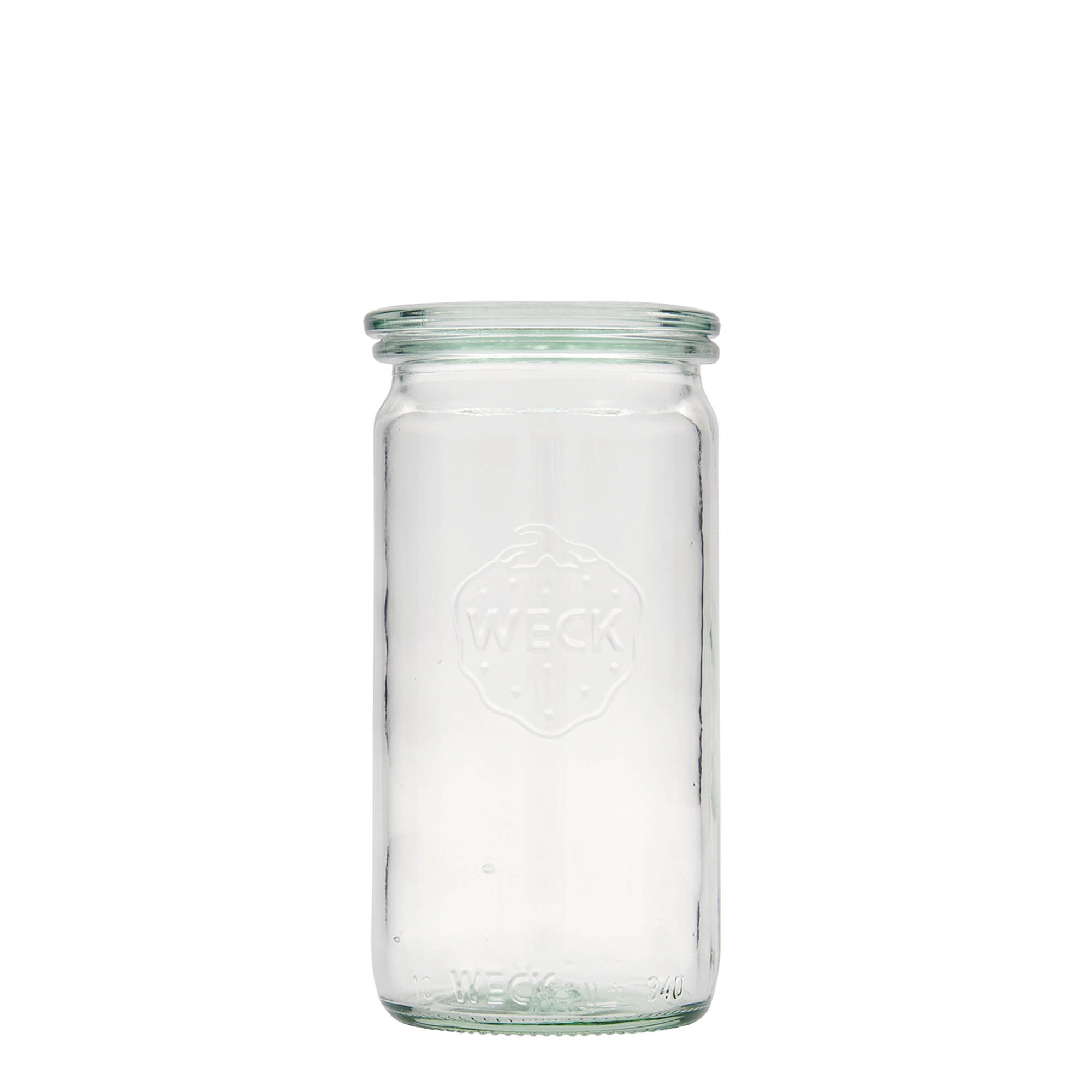 340 ml WECK cilindrična tegla, otvor: okrugli rub