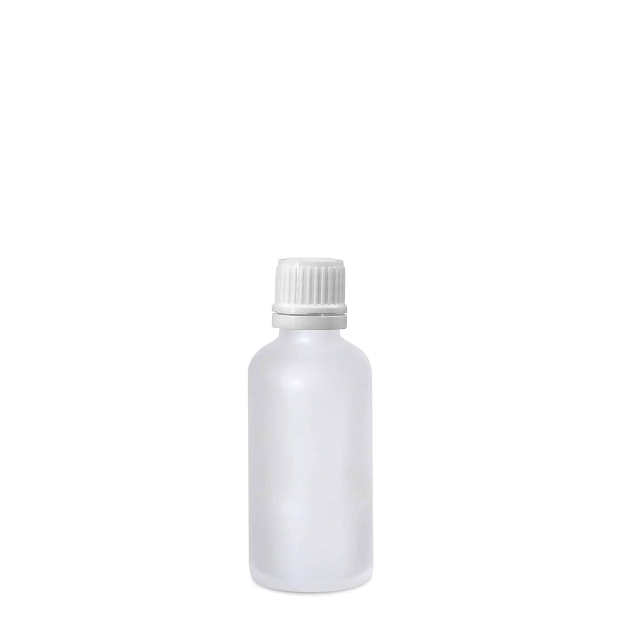 50 ml medicinska bočica, staklena, matirana, otvor: DIN 18