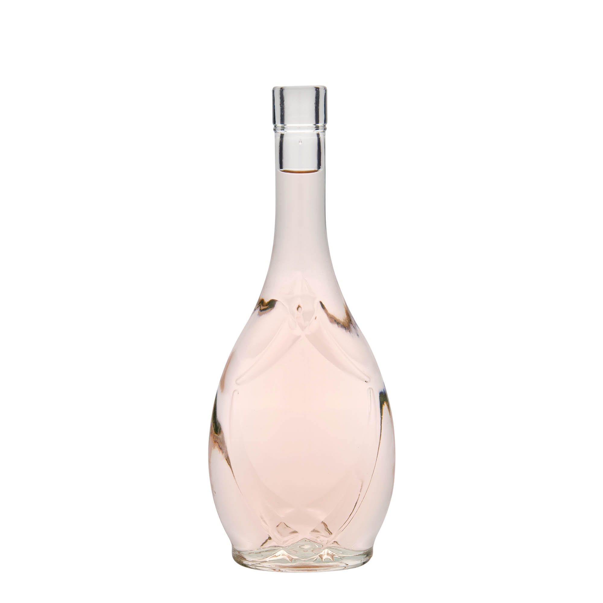 500 ml staklena boca 'Saragossa', ovalna, otvor: čep 500 ml staklena boca 'Saragossa', ovalna, otvor: čep