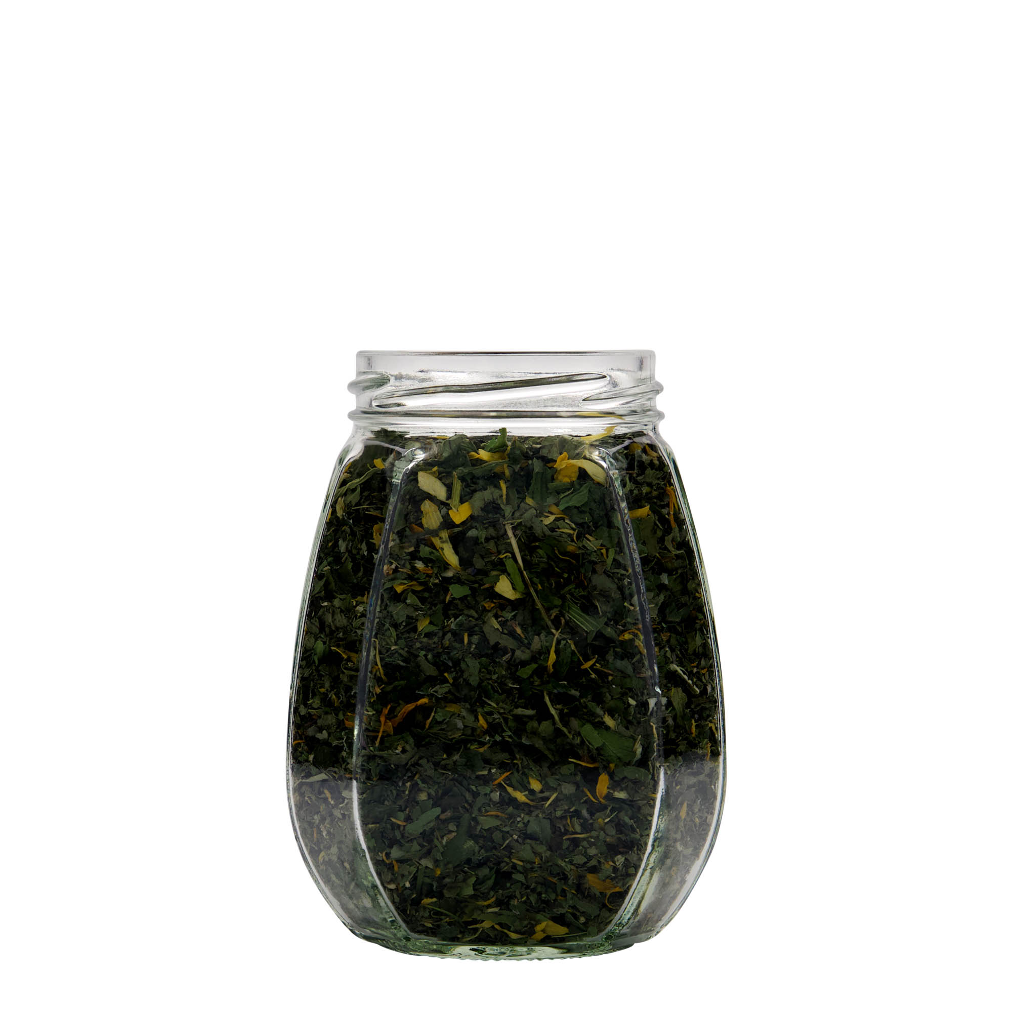 385 ml ukrasna tegla, šesterougaona, otvor: Twist-Off (TO 63)