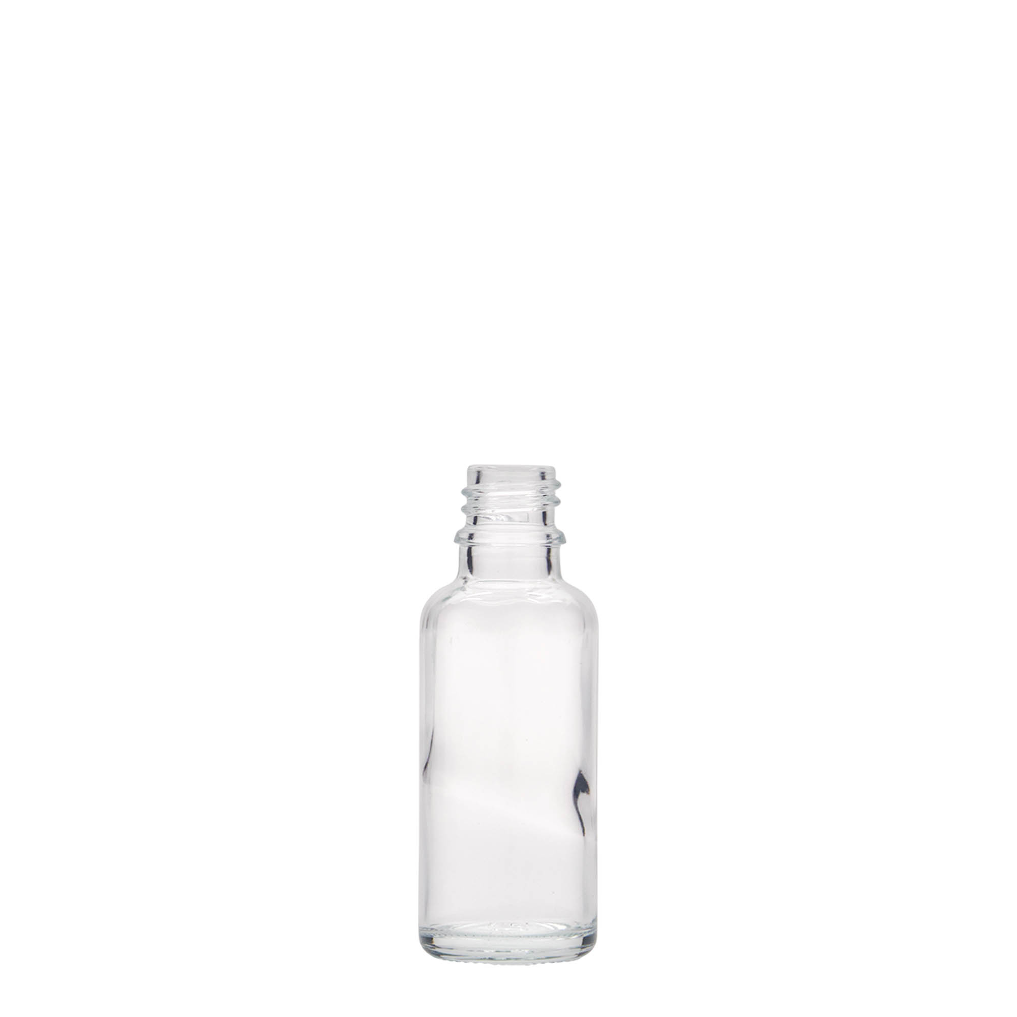 30 ml medicinska bočica, staklo, otvor: DIN 18 30 ml medicinska bočica, staklo, otvor: DIN 18