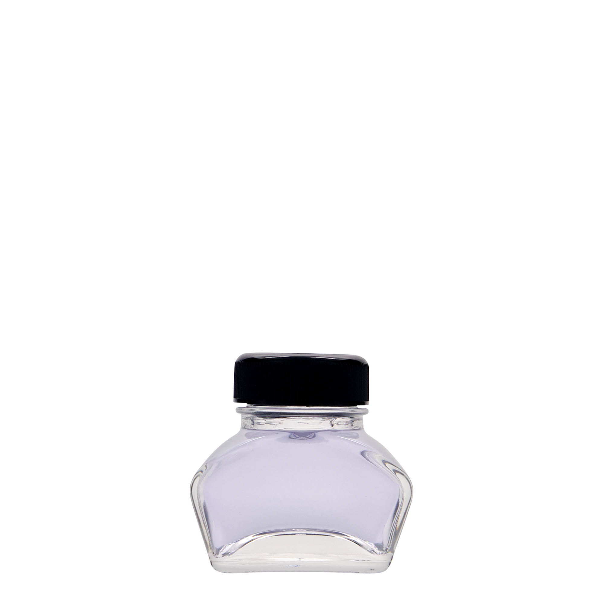 30 ml bočica za mastilo, pravougaona, otvor: navojni zatvarač 30 ml bočica za mastilo, pravougaona, otvor: navojni zatvarač