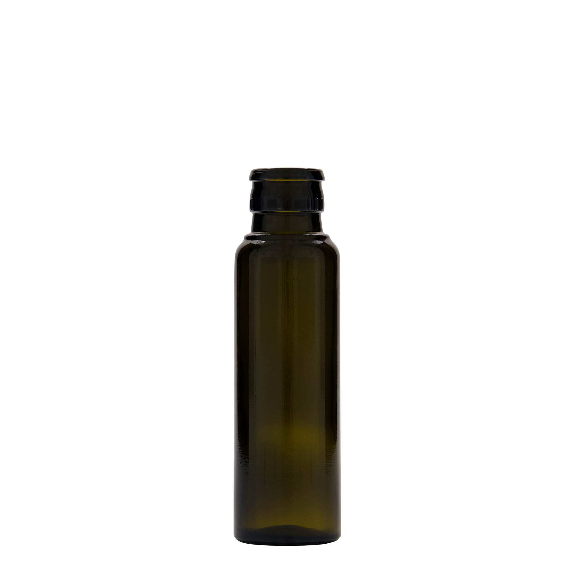 100 ml flašica za sirće/ulje 'Willy New', staklo, antikno zeleno, otvor: DOP 100 ml flašica za sirće/ulje 'Willy New', staklo, antikno zeleno, otvor: DOP