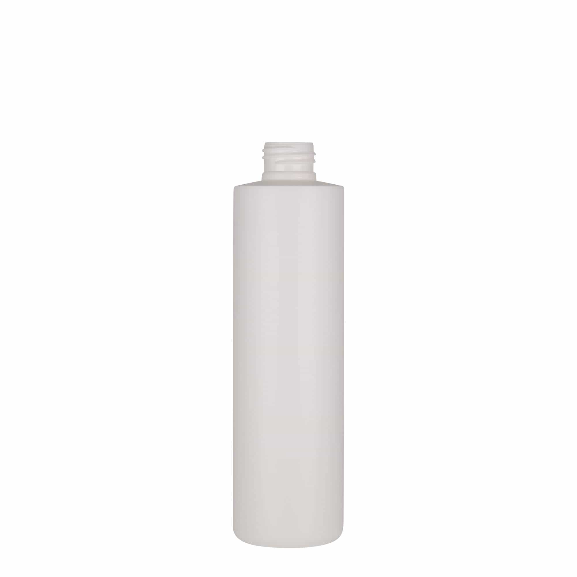 Plastična boca od 250 ml 'Pipe', Green HDPE, bela, otvor: GPI 24/410 Plastična boca od 250 ml 'Pipe', Green HDPE, bela, otvor: GPI 24/410