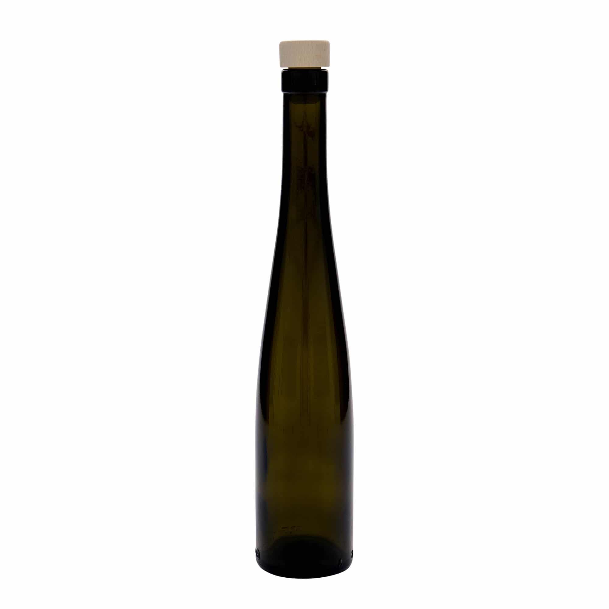 375 ml staklena flaša 'Weinschlegel', antikno zelena, grlo: čep