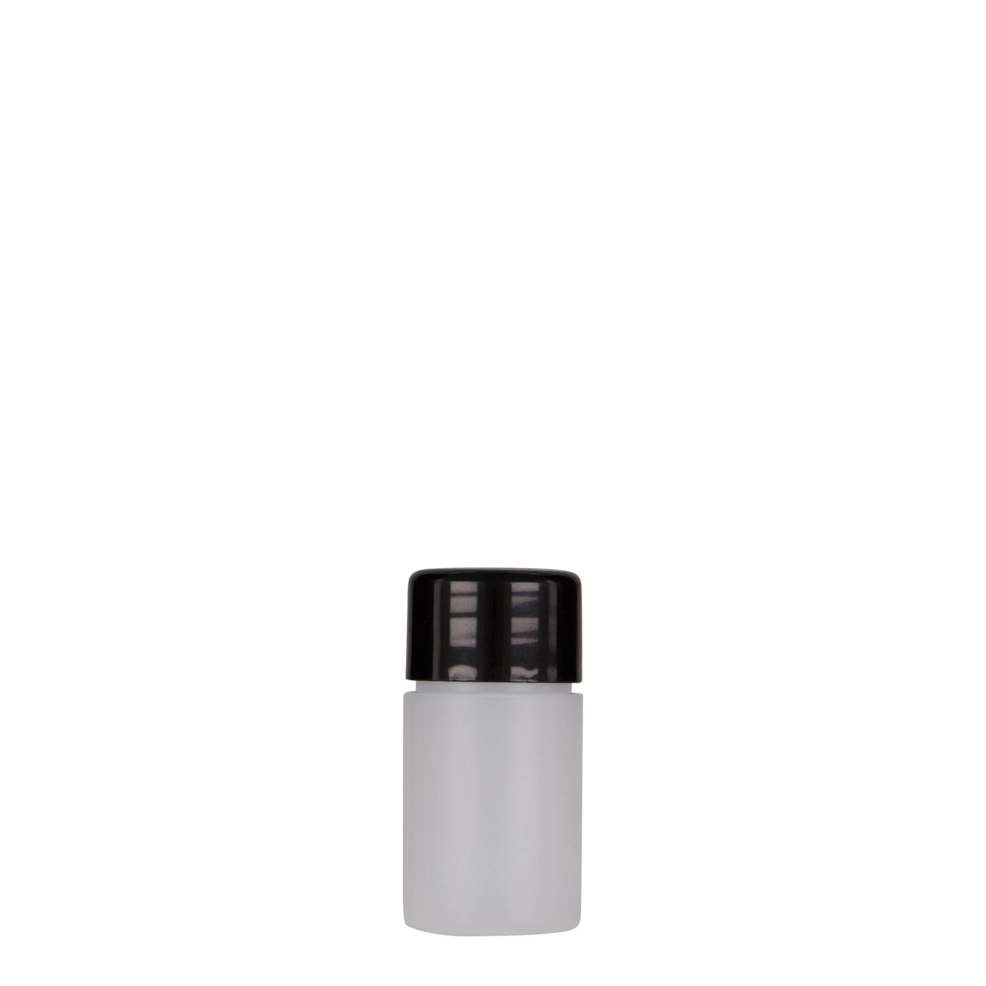 15 ml plastična bočica 'Tuffy', HDPE, prirodna, grlo: 24/410