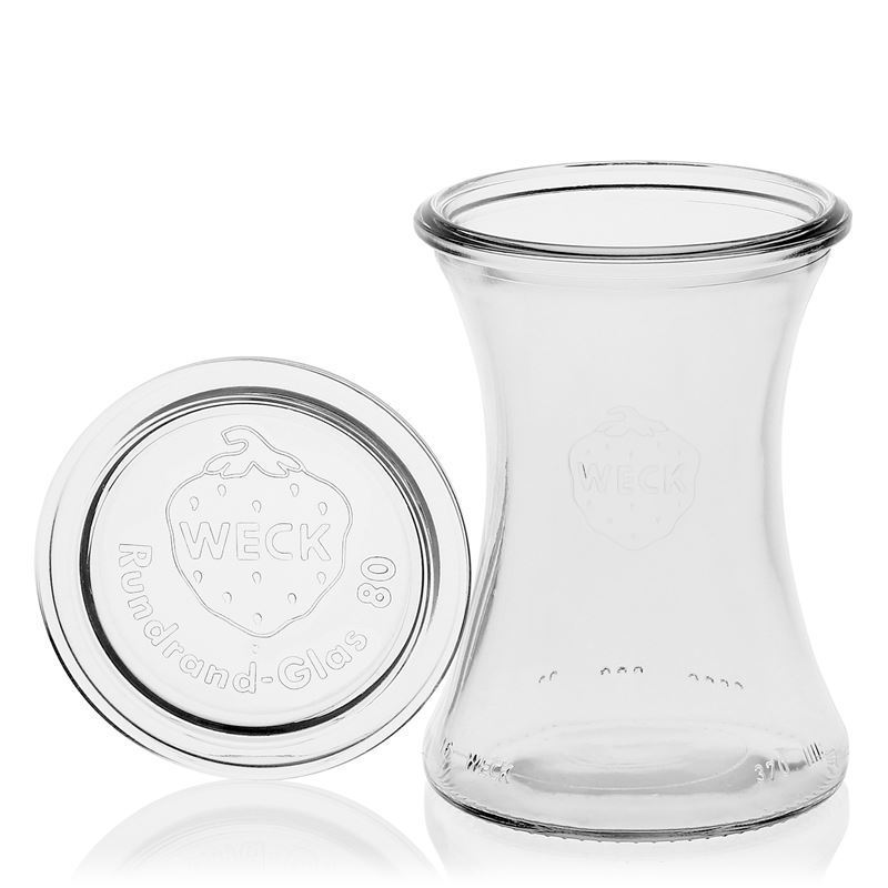 WECK tegla za delikatese od 370 ml, otvor: Okrugli rub