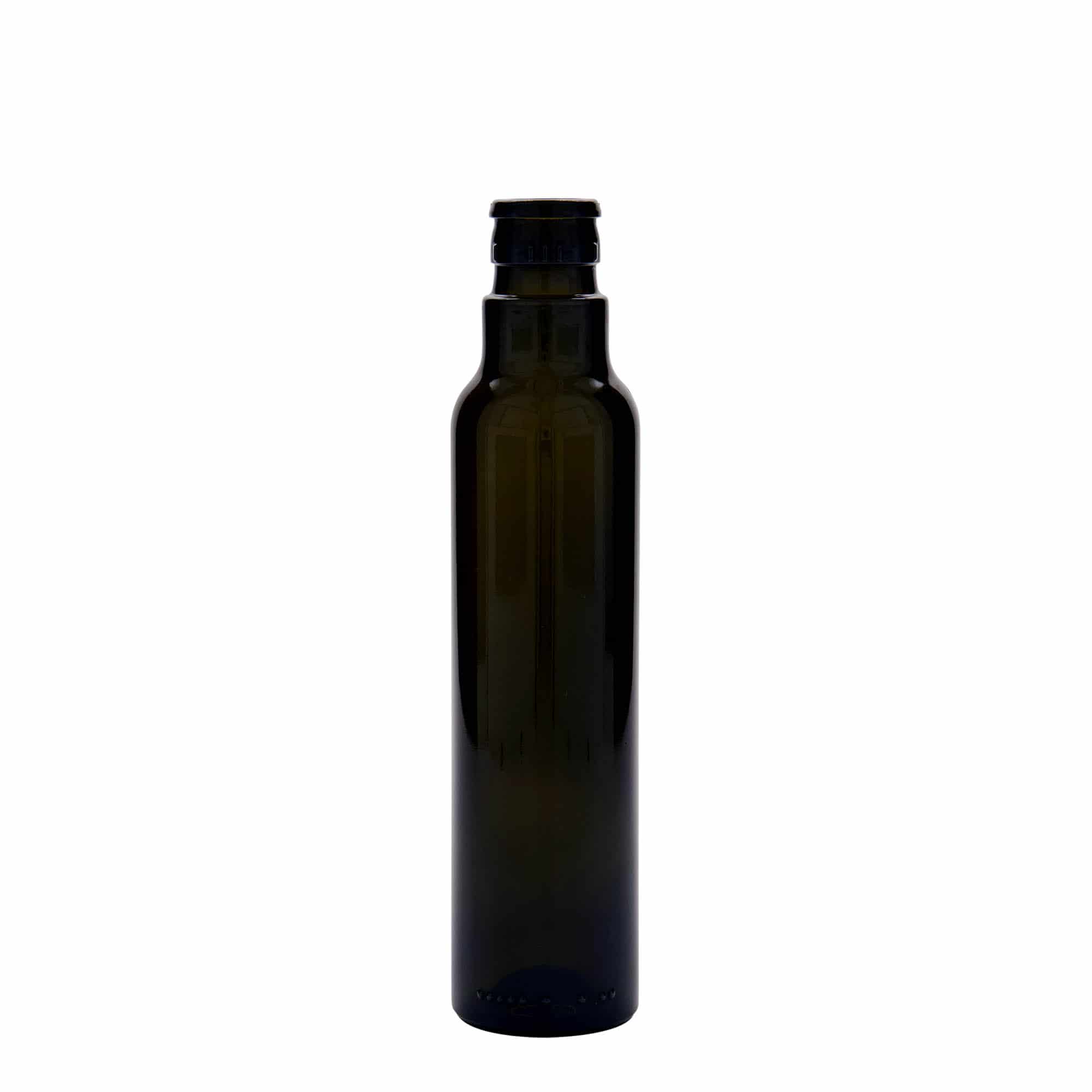 Boca za sirće/ulje od 250 ml 'Willy New', staklo, antik zelena, otvor: DOP Boca za sirće/ulje od 250 ml 'Willy New', staklo, antik zelena, otvor: DOP