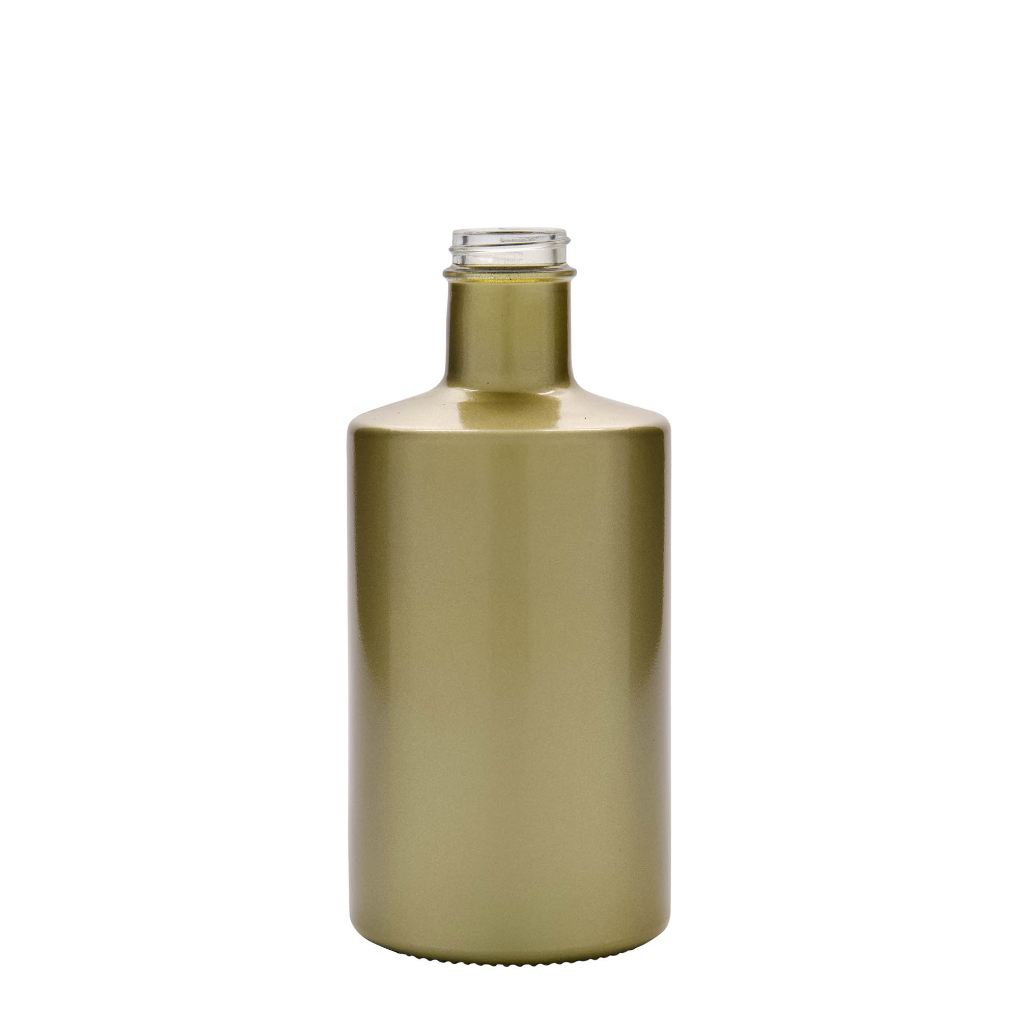 500 ml staklena flaša 'Caroline', zlatna, grlo: GPI 33 500 ml staklena flaša 'Caroline', zlatna, grlo: GPI 33