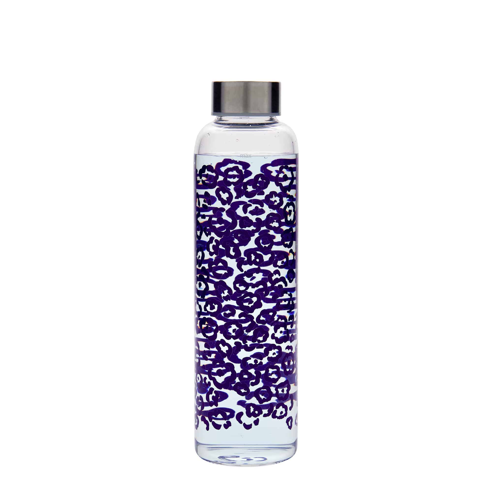 500 ml boca za piće 'Perseus - Ljubičasto cveće', otvor: navojni poklopac