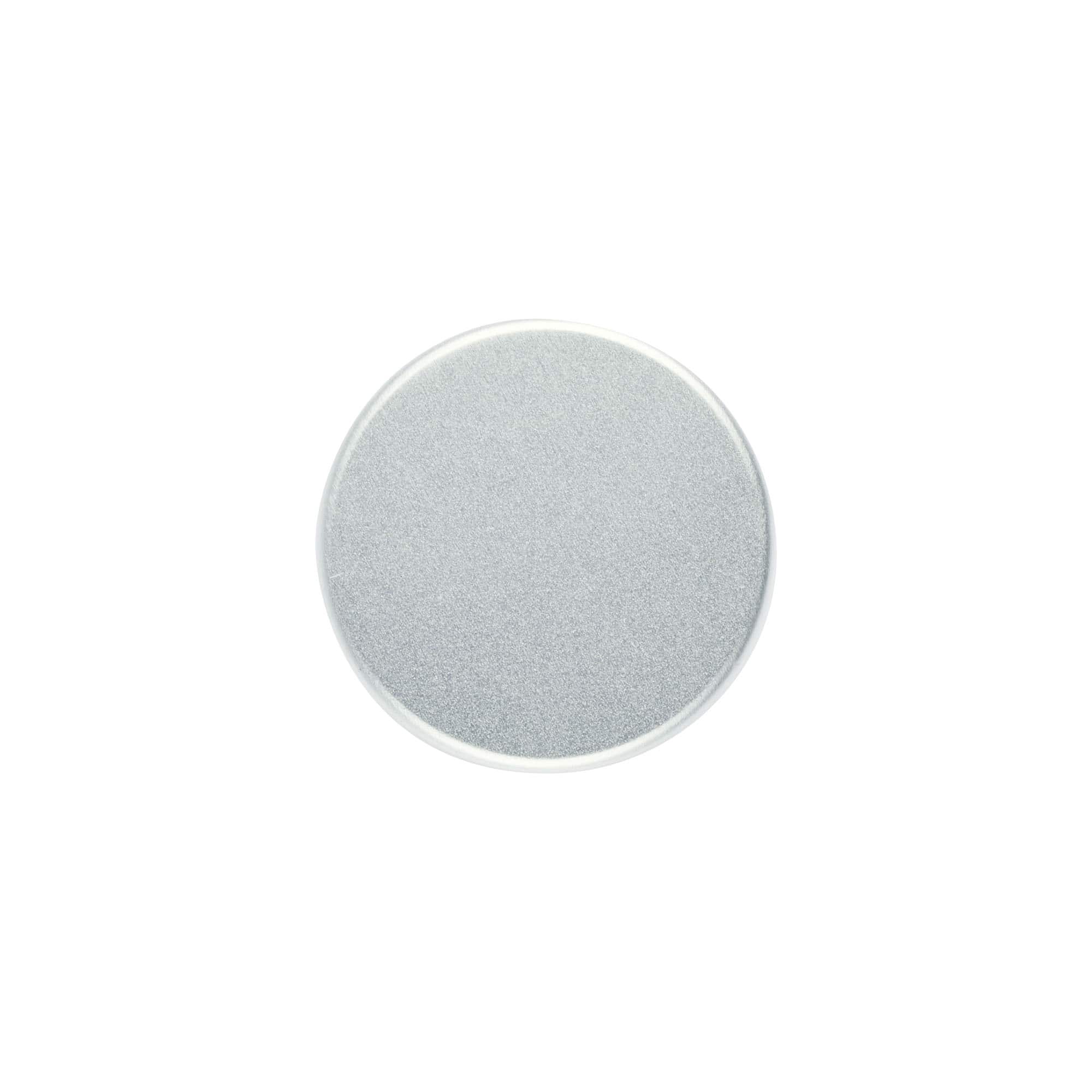 Zakrivka sa navojem, metalna, srebrna, za otvor: GPI 33/400