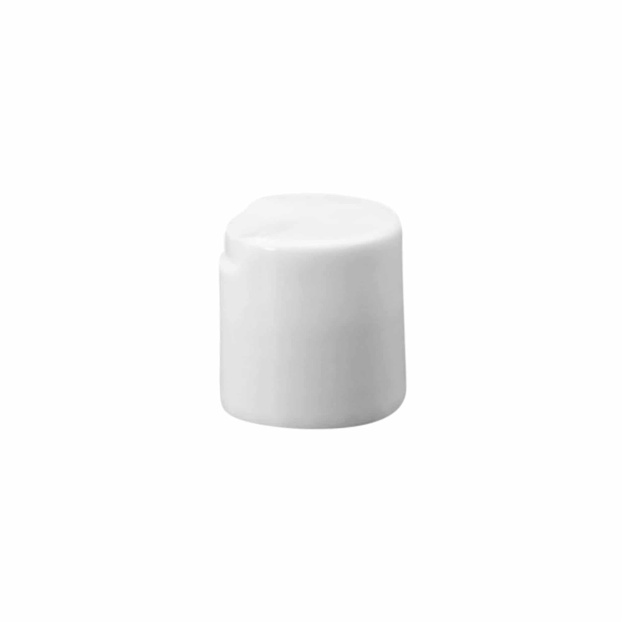 Zatvarač sa navojem Disc Top, PP plastika, bela, za otvor: 24/410 Zatvarač sa navojem Disc Top, PP plastika, bela, za otvor: 24/410