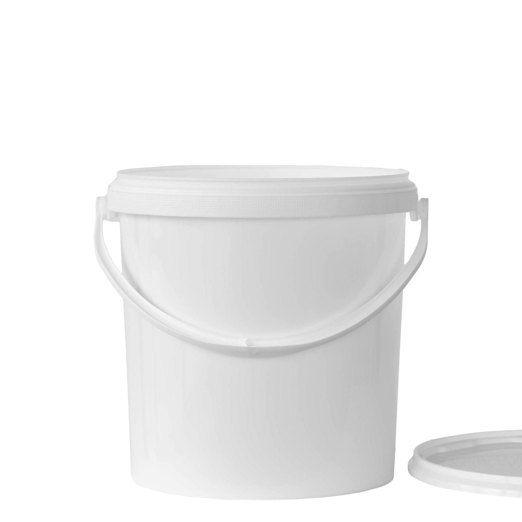 10 l kanta, PP-plastika, bela 10 l kanta, PP-plastika, bela