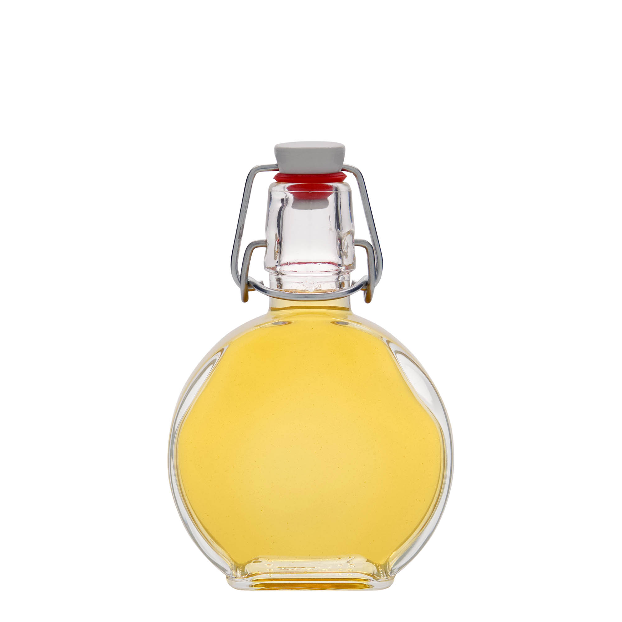 200 ml staklena boca 'Sensatione', pravougaona, otvor: zatvarač sa kopčom 200 ml staklena boca 'Sensatione', pravougaona, otvor: zatvarač sa kopčom