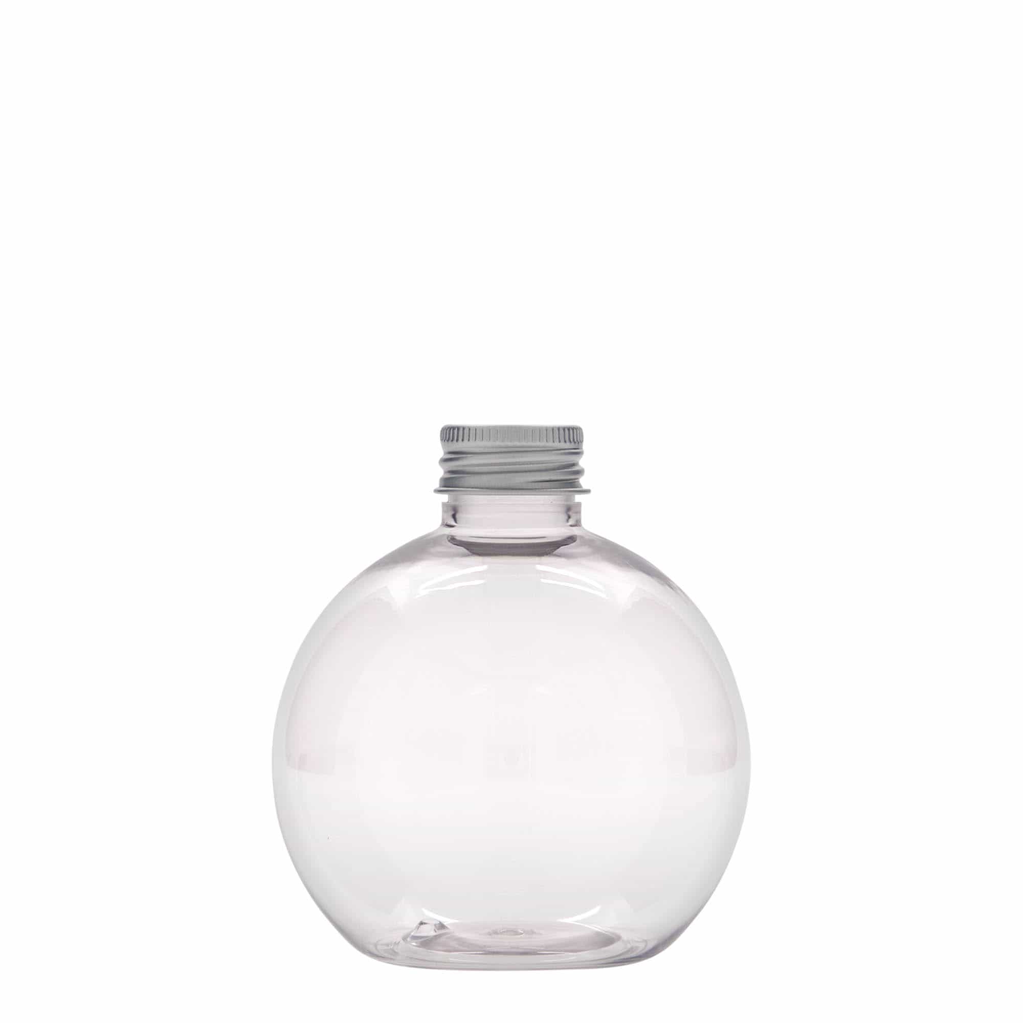 PET boca od 250 ml 'Perry', okrugla, plastika, otvor: GPI 24/410 PET boca od 250 ml 'Perry', okrugla, plastika, otvor: GPI 24/410