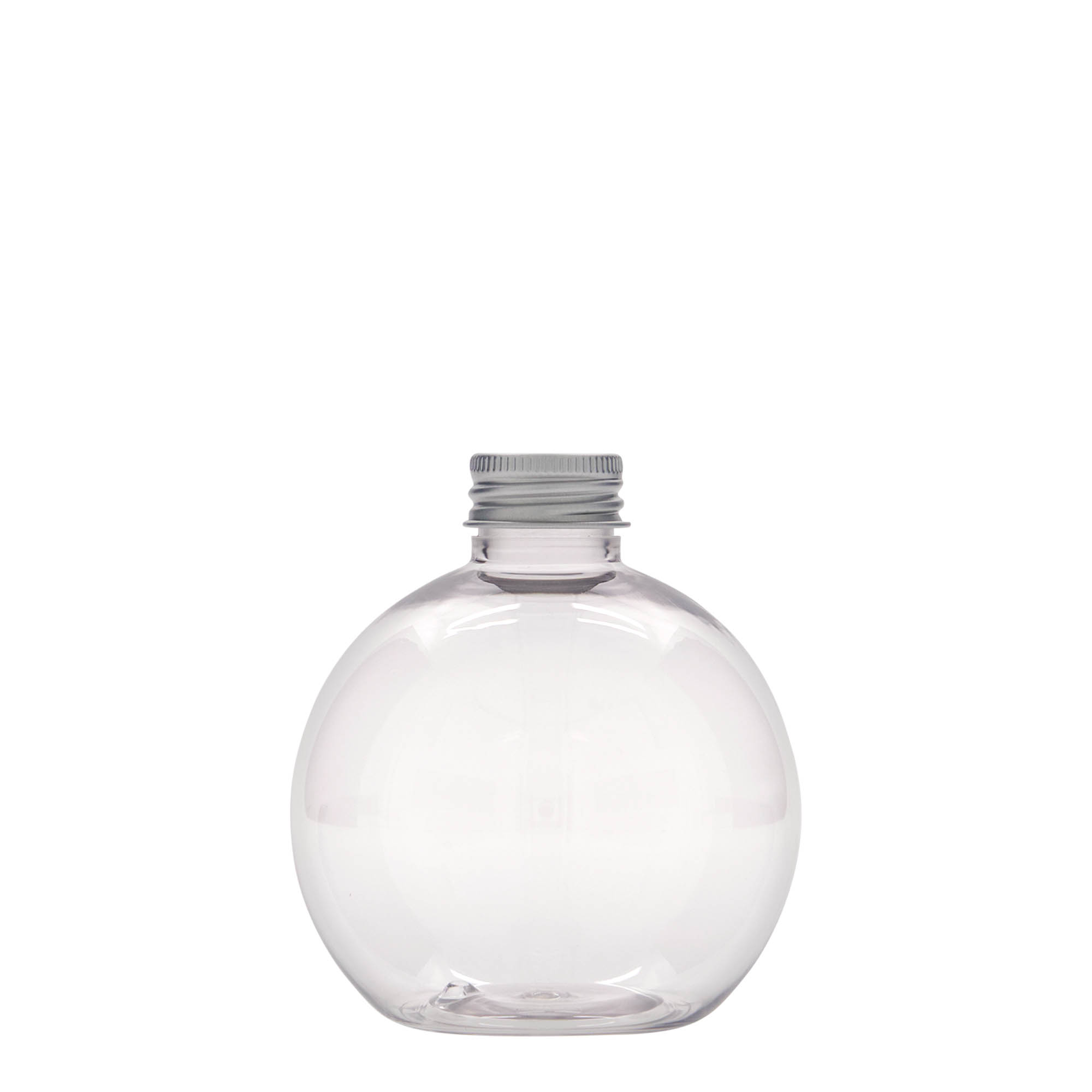 250 ml PET-flaša 'Perry', okrugla, plastika, grlo: 24/410