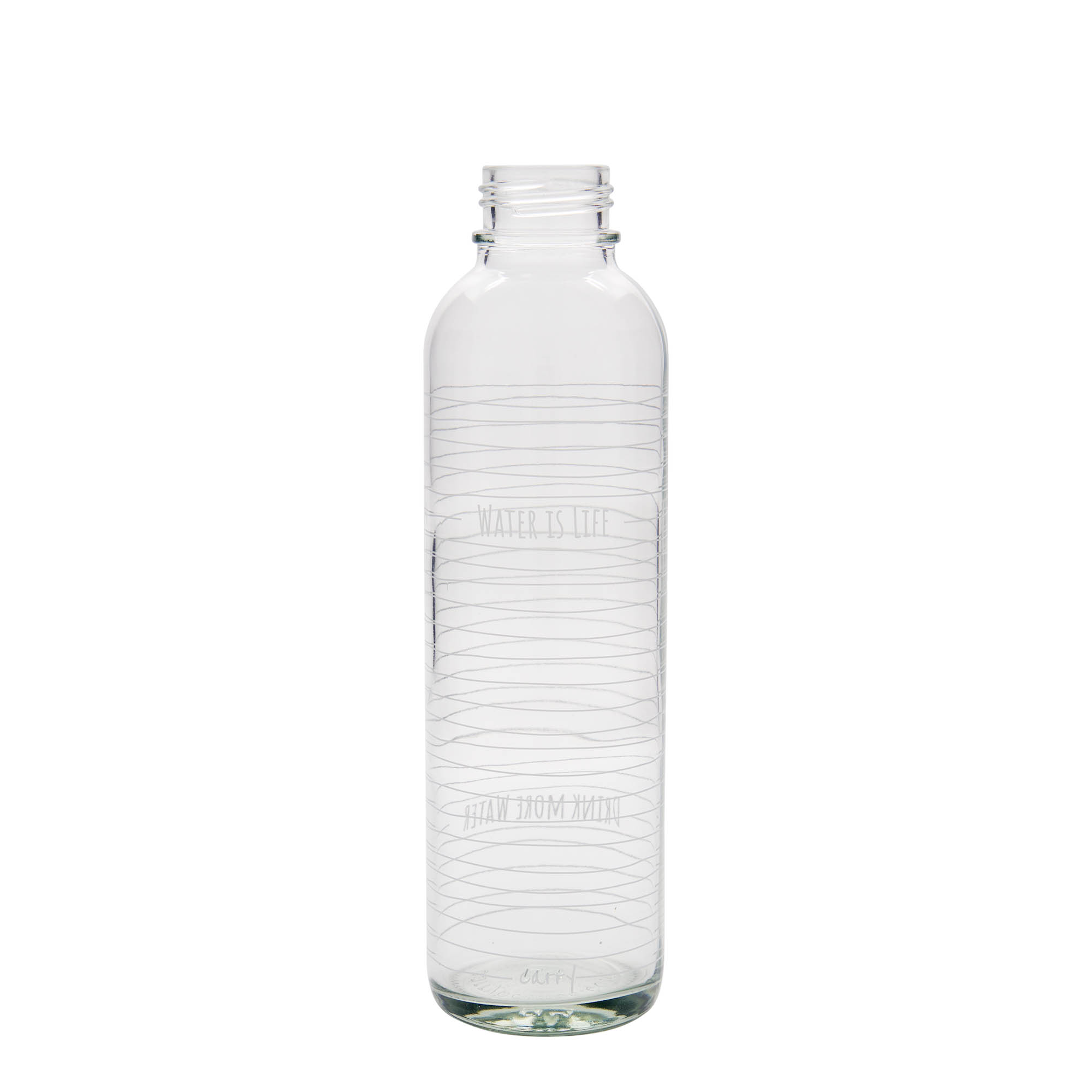 Boca za piće od 700 ml CARRY Bottle, motiv: Water is Life, otvor: Zatvarač sa navojem