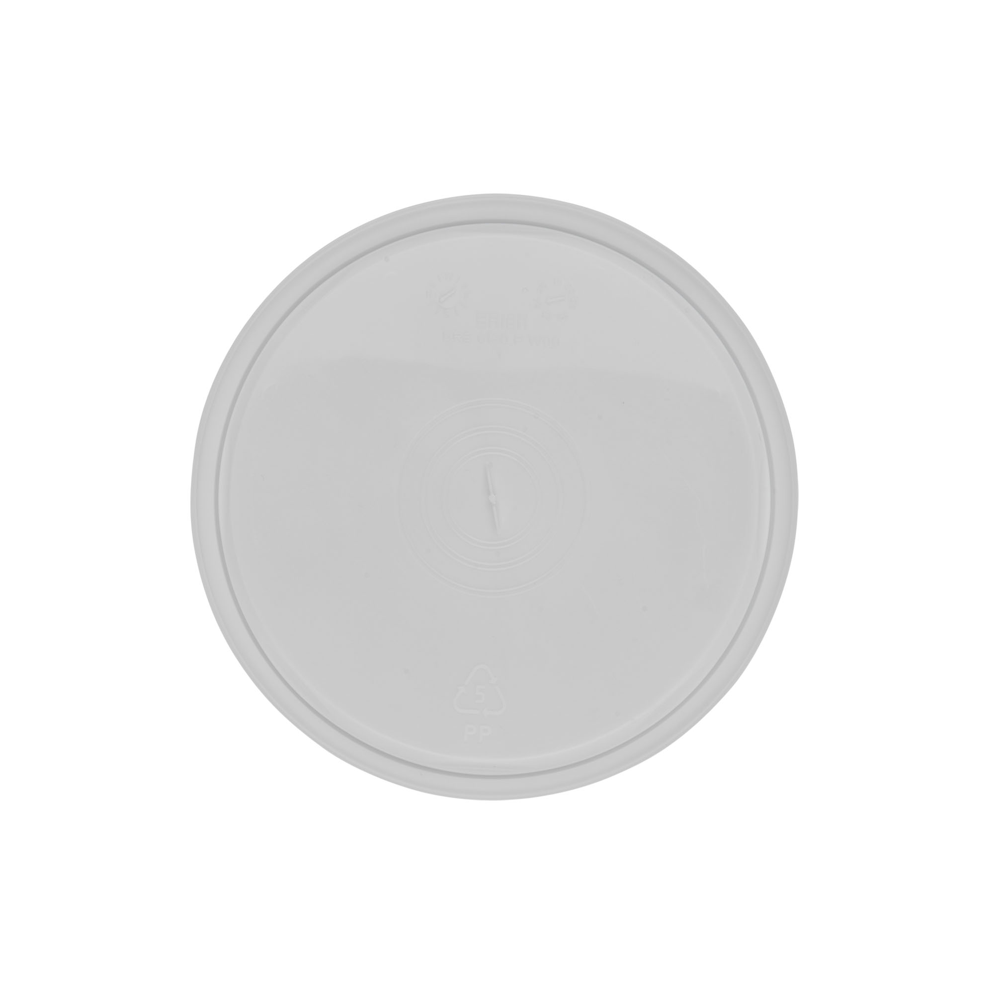 Poklopac za kantu od 1,8 l, PP plastika, bela